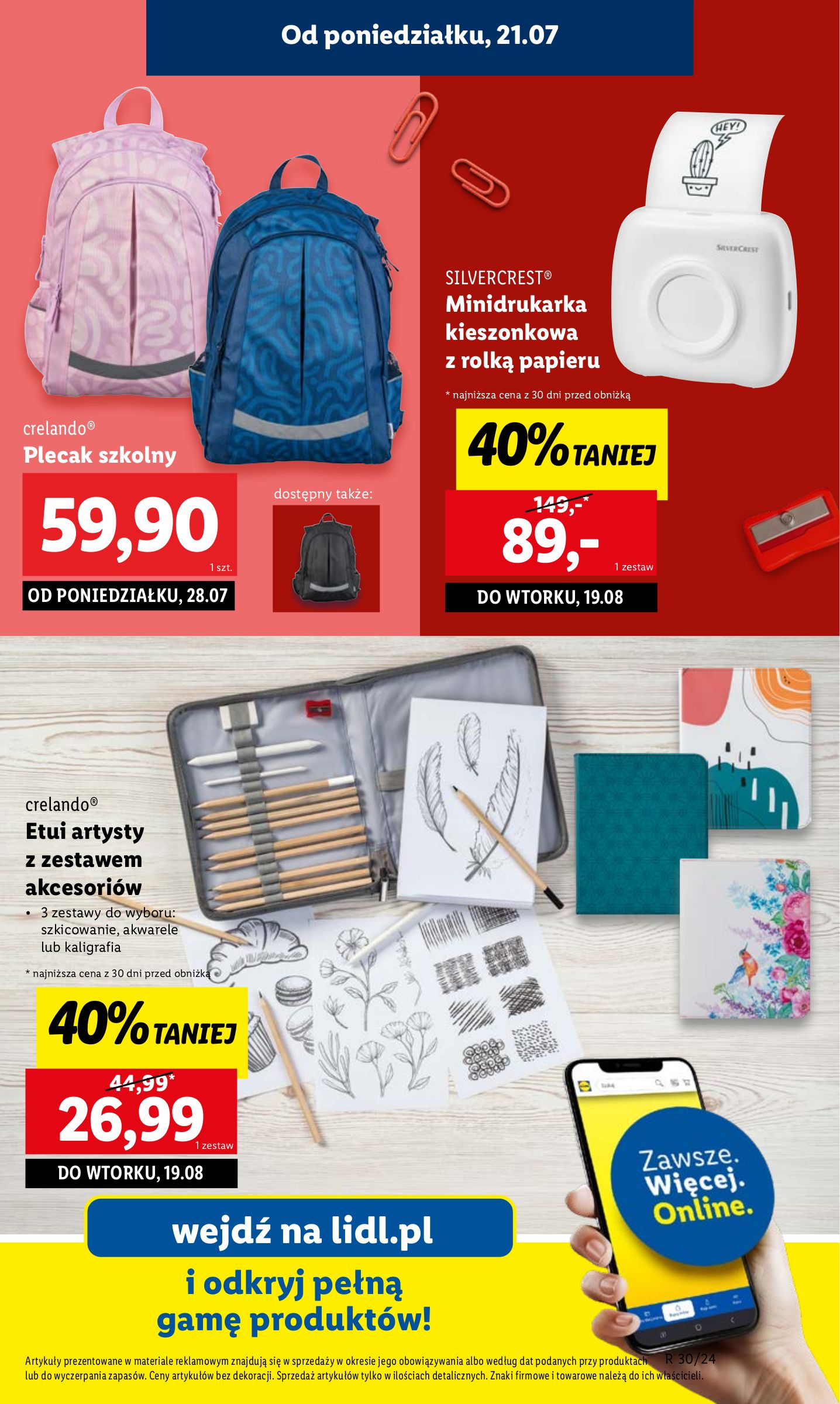 lidl - Gazetka Lidl - Szkoła ważna od 21.07. - 30.08. - page: 67 lidl - Gazetka Lidl - Szkoła ważna od 21.07. - 30.08. - page: 67