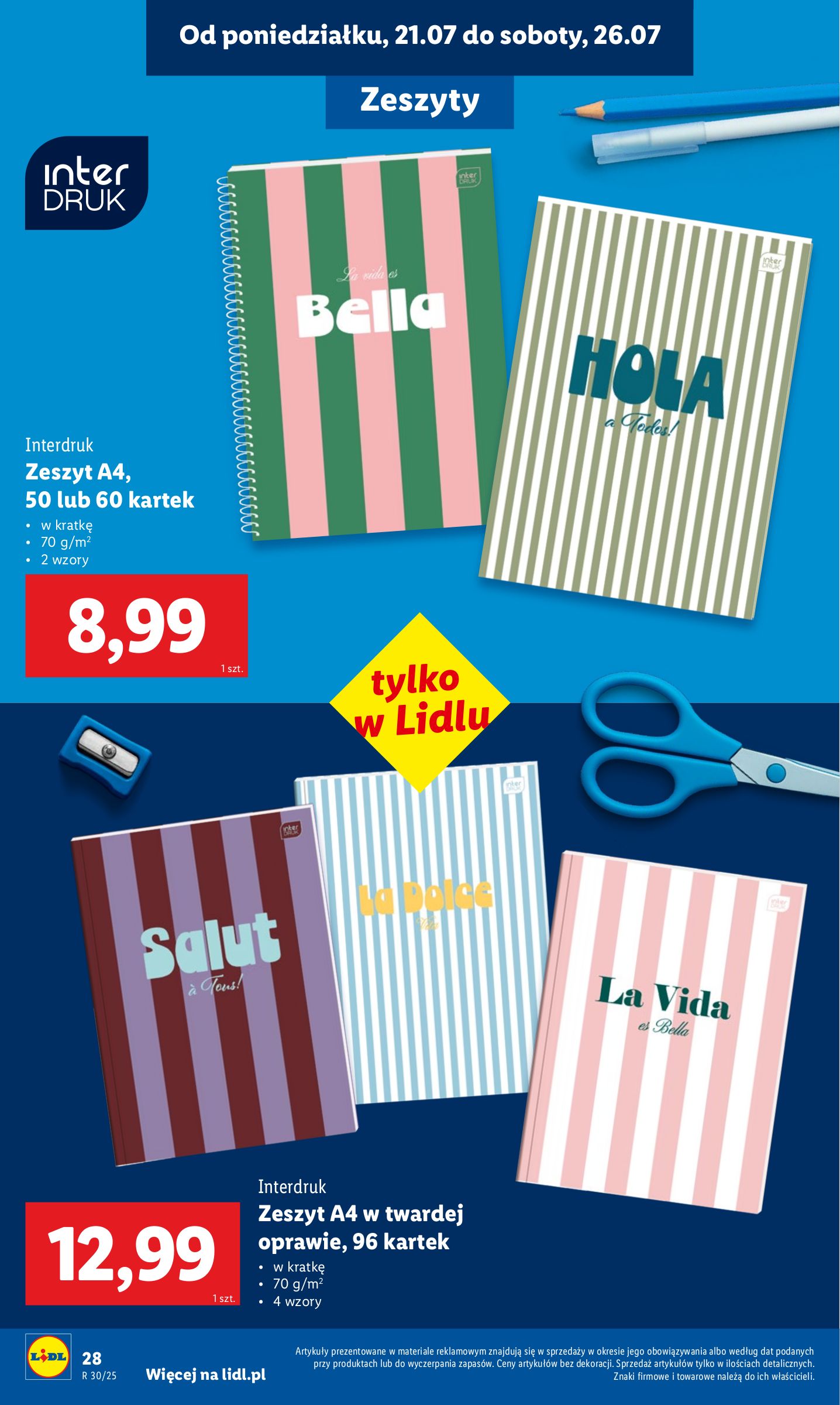 lidl - Gazetka Lidl - Szkoła ważna od 21.07. - 30.08. - page: 30 lidl - Gazetka Lidl - Szkoła ważna od 21.07. - 30.08. - page: 30