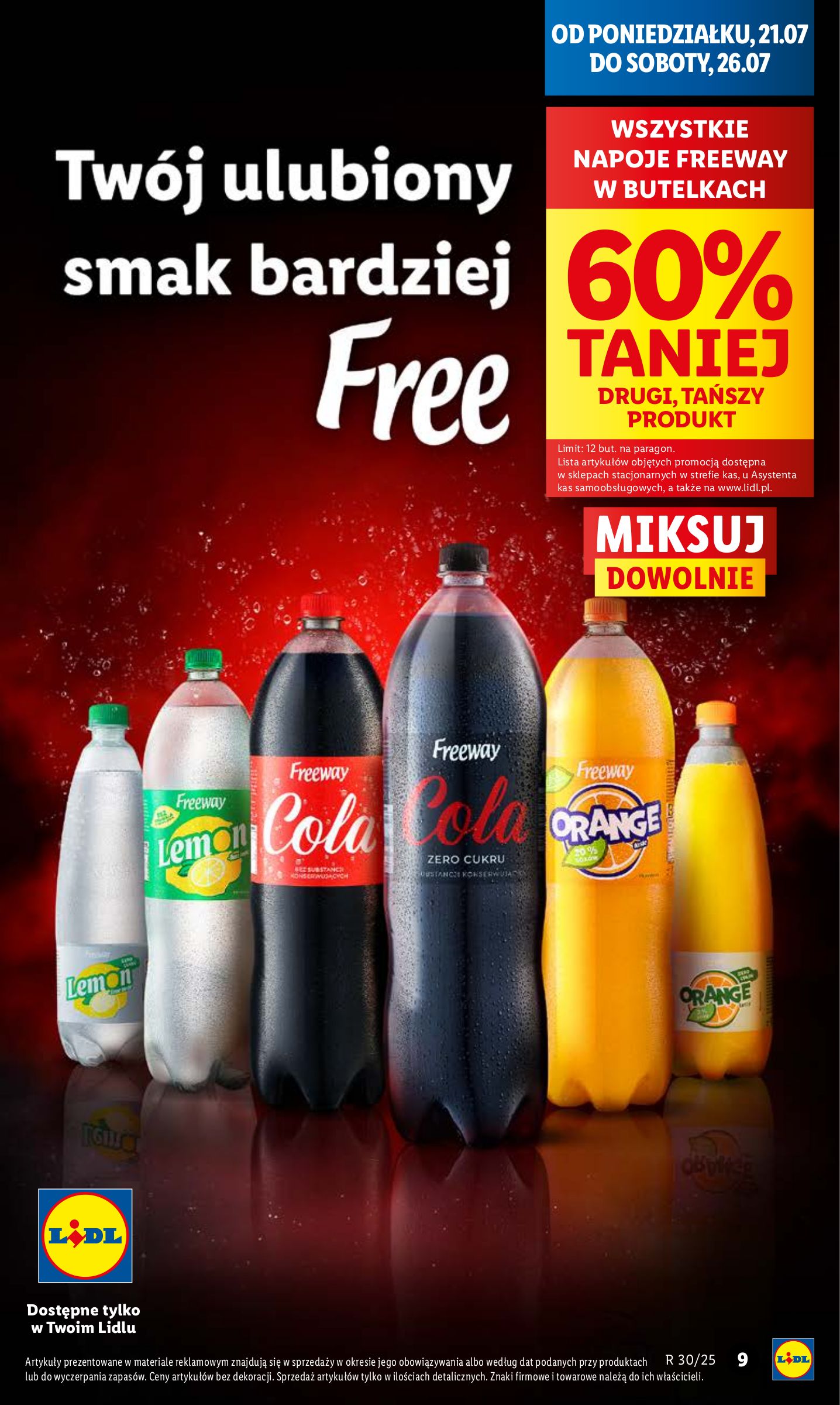 lidl - Gazetka Lidl ważna od 21.07. - 23.07. - page: 9