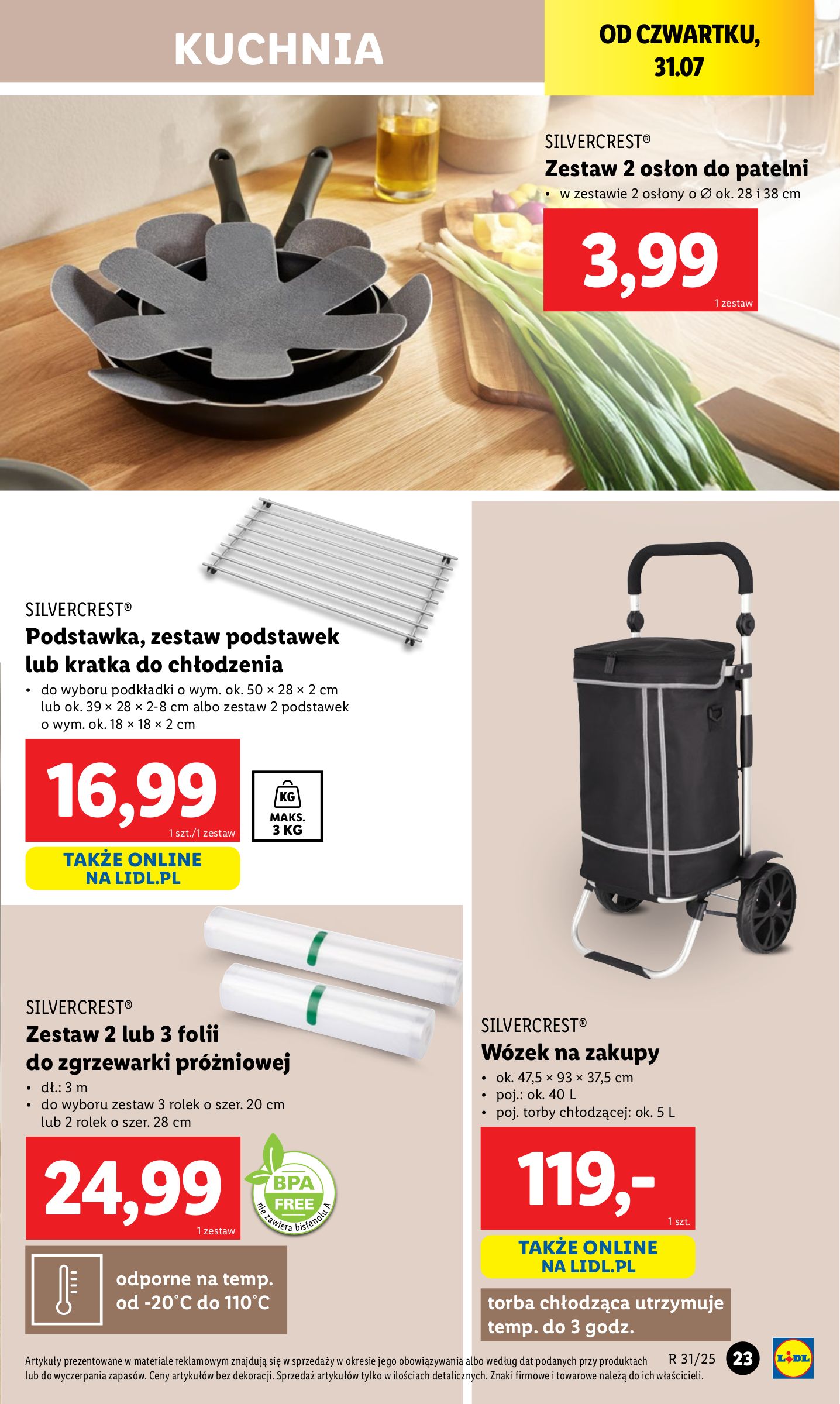 lidl - Gazetka Lidl - Katalog Okazji ważna od 28.07. - 02.08. - page: 23