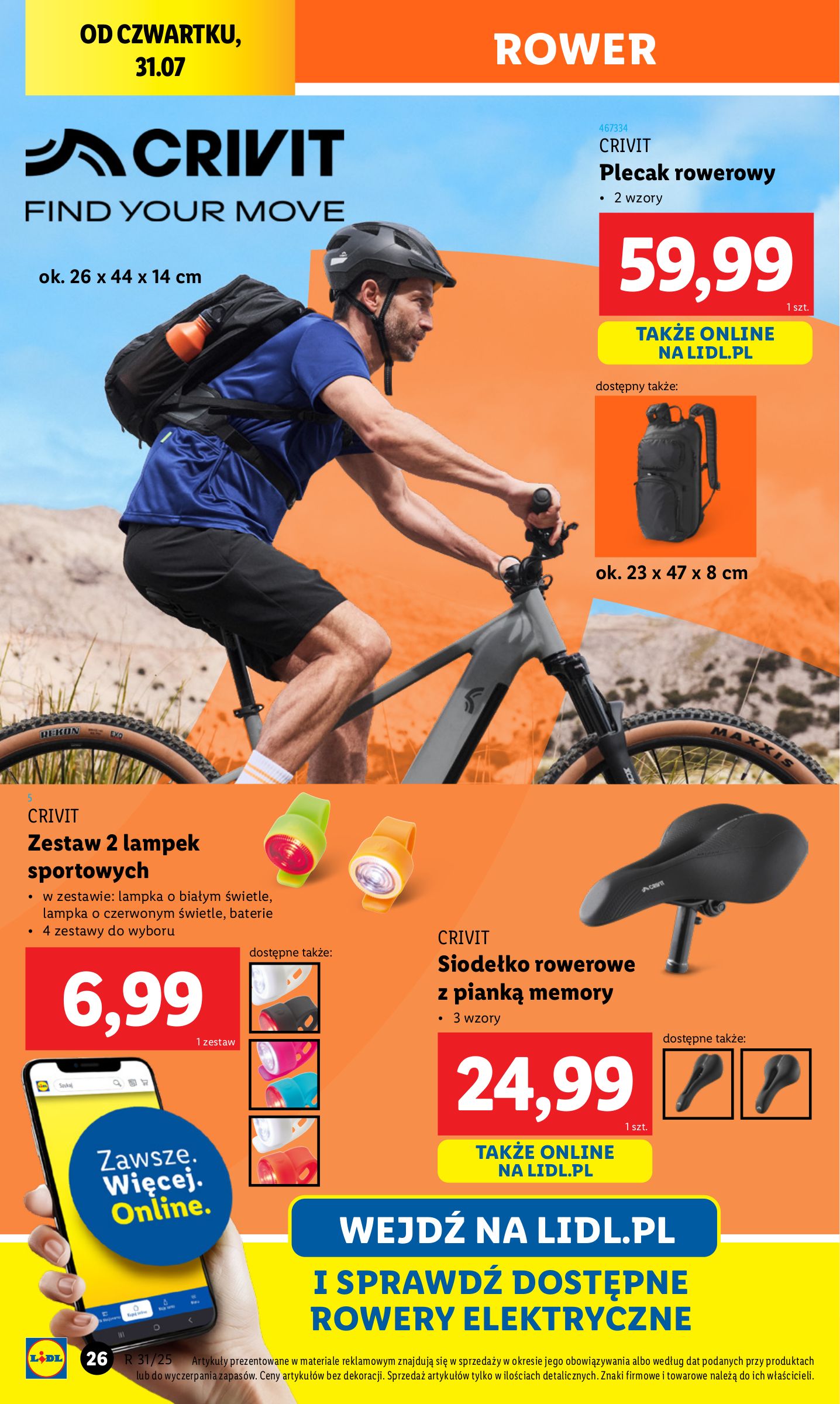 lidl - Gazetka Lidl - Katalog Okazji ważna od 28.07. - 02.08. - page: 26
