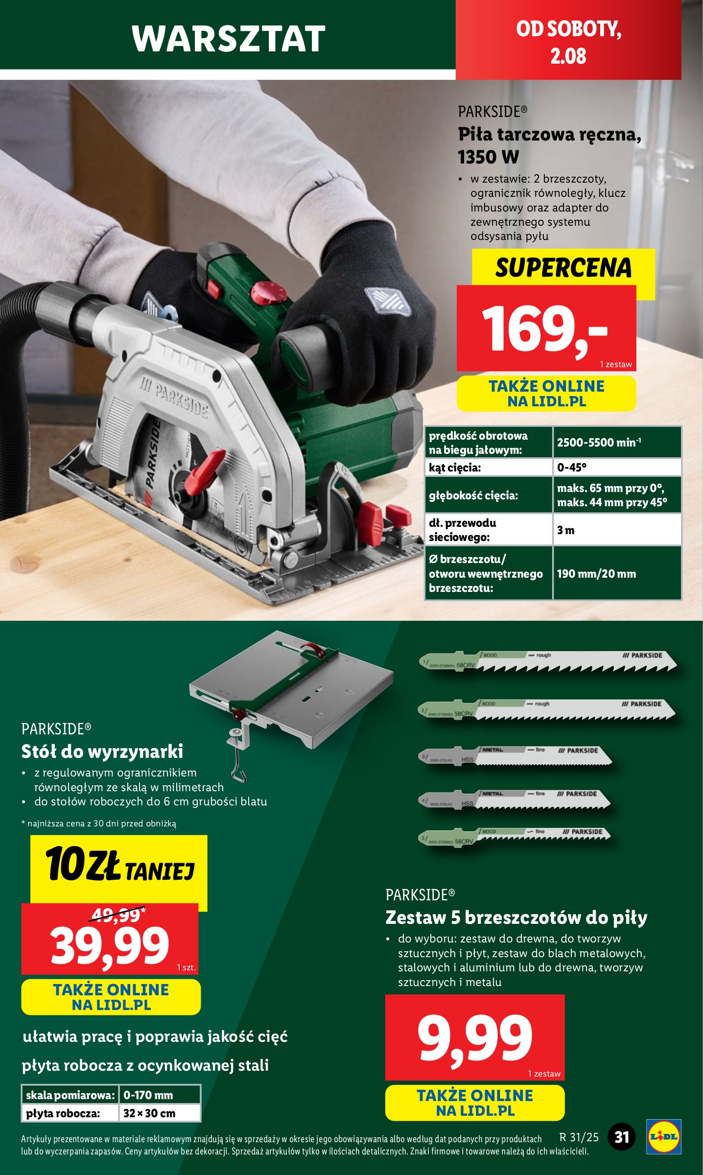 lidl - Gazetka Lidl - Katalog Okazji ważna od 28.07. - 02.08. - page: 35