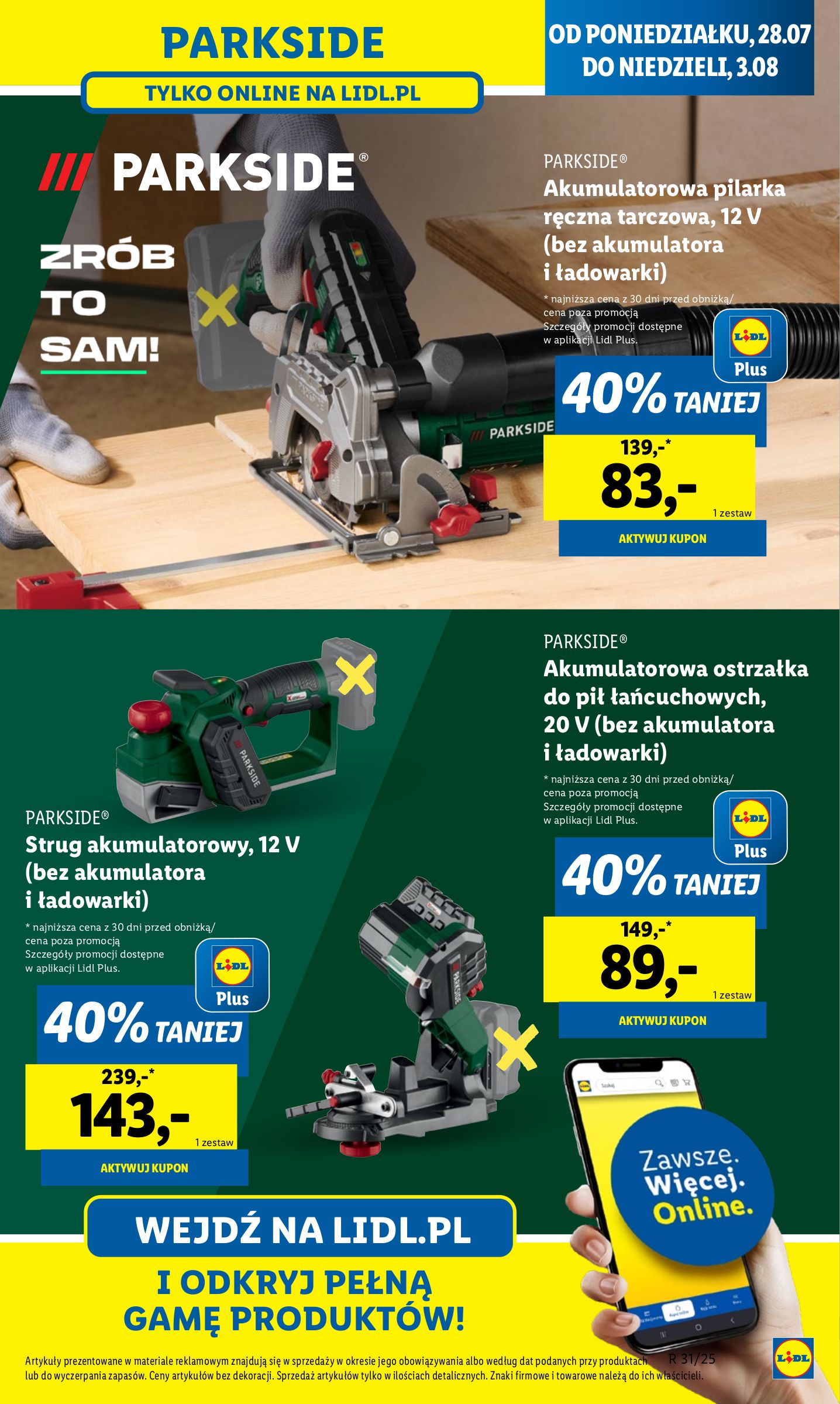 lidl - Gazetka Lidl - Katalog Okazji ważna od 28.07. - 02.08. - page: 29