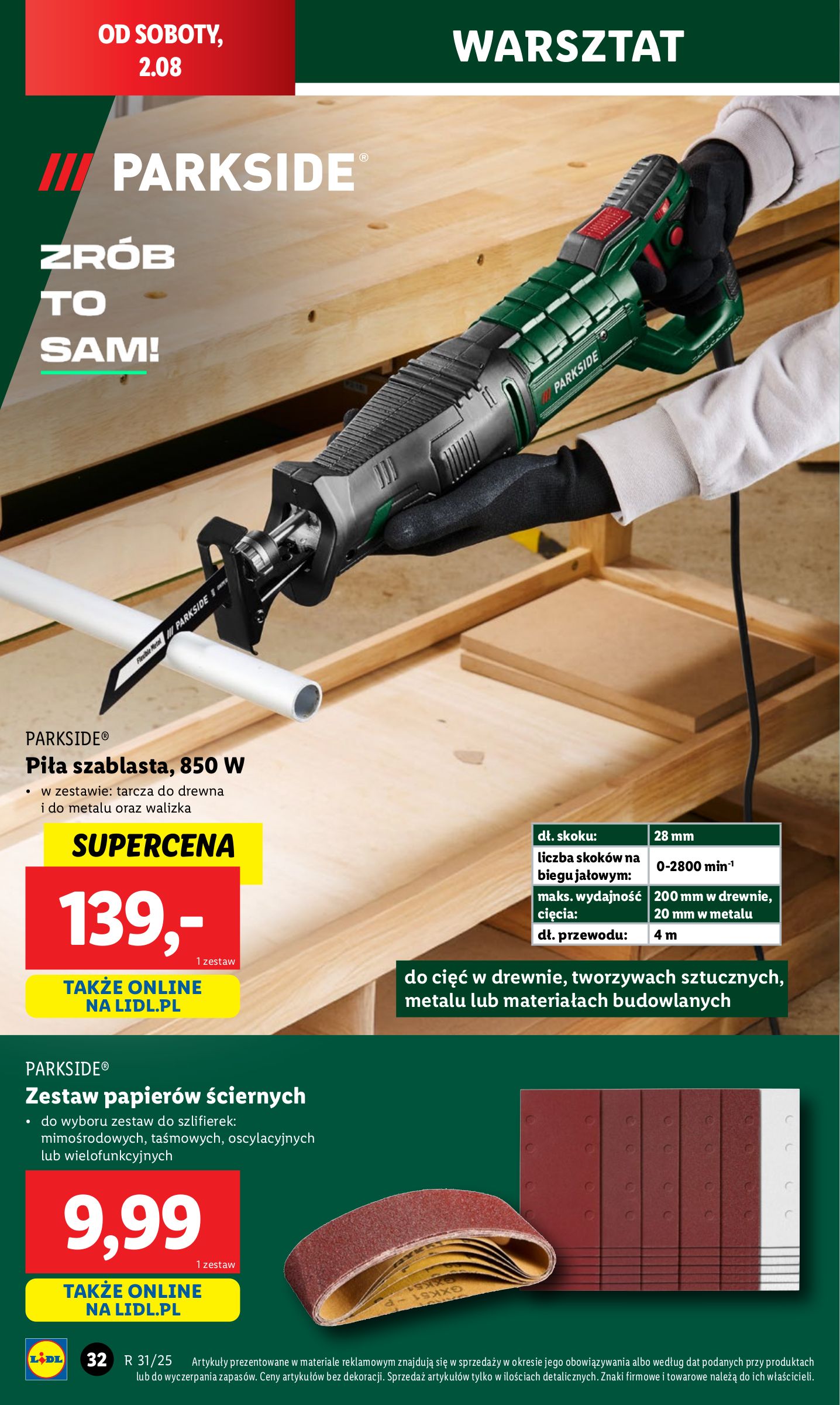 lidl - Gazetka Lidl - Katalog Okazji ważna od 28.07. - 02.08. - page: 36