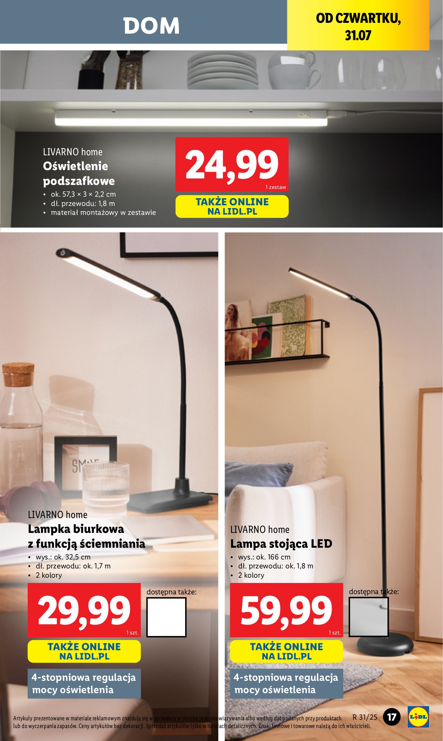 lidl - Gazetka Lidl - Katalog Okazji ważna od 28.07. - 02.08. - page: 17