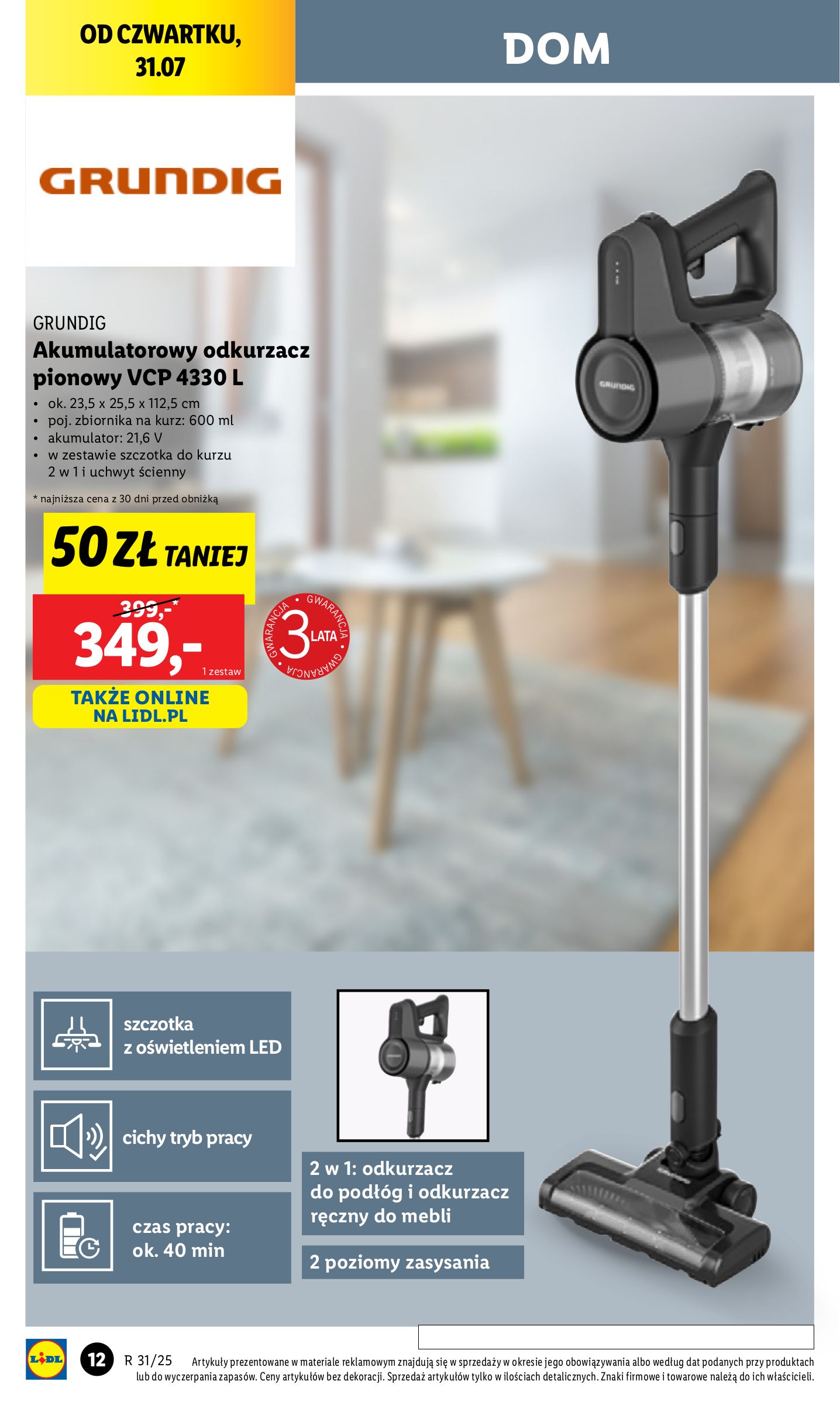 lidl - Gazetka Lidl - Katalog Okazji ważna od 28.07. - 02.08. - page: 12