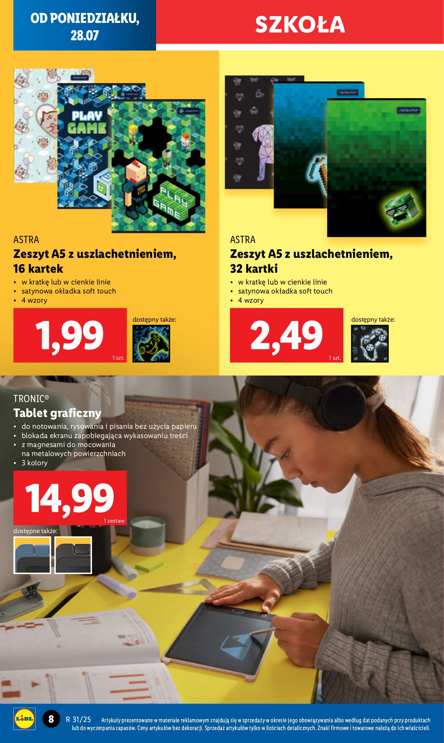 lidl - Gazetka Lidl - Katalog Okazji ważna od 28.07. - 02.08. - page: 8