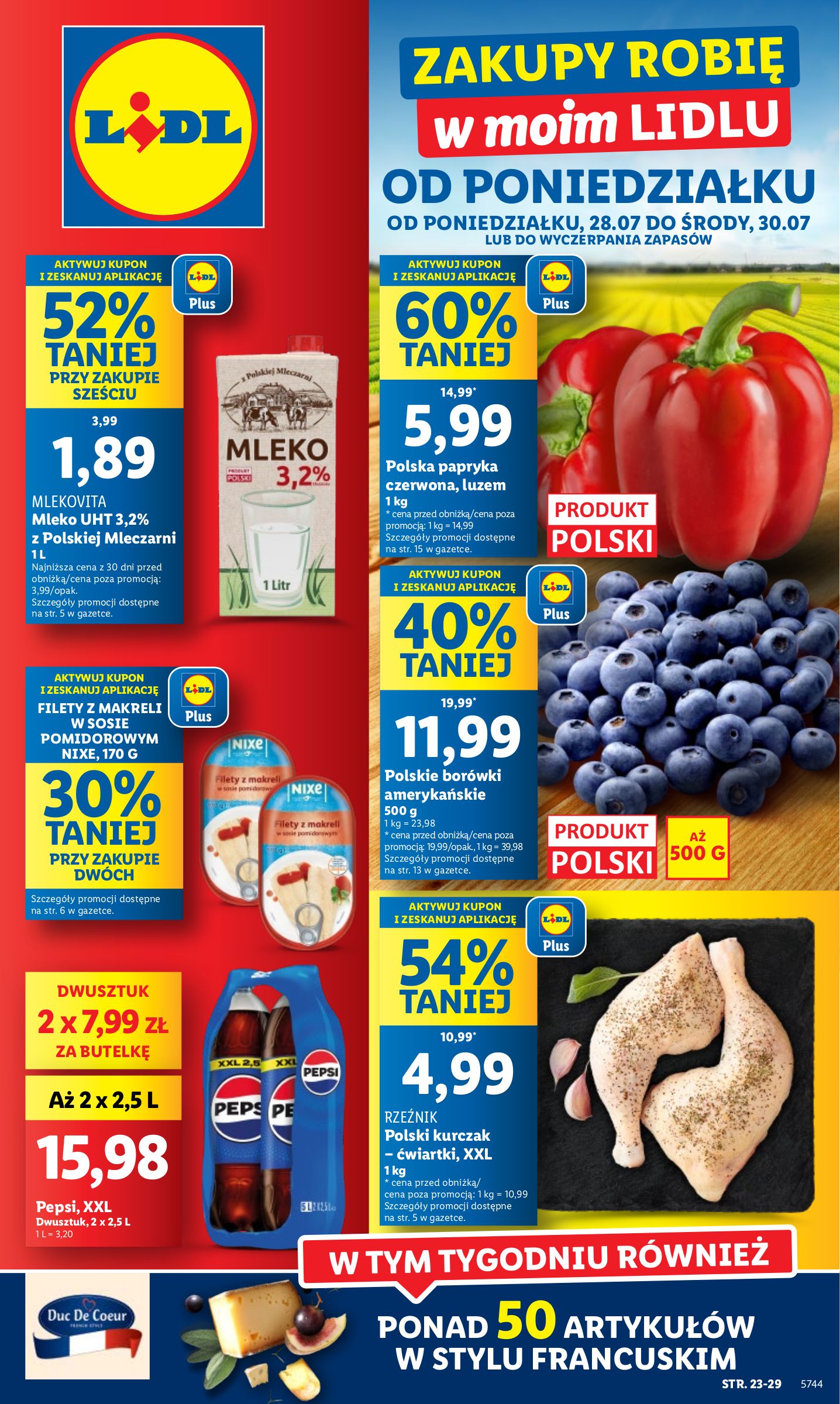 lidl - Gazetka Lidl ważna od 28.07. - 30.07.