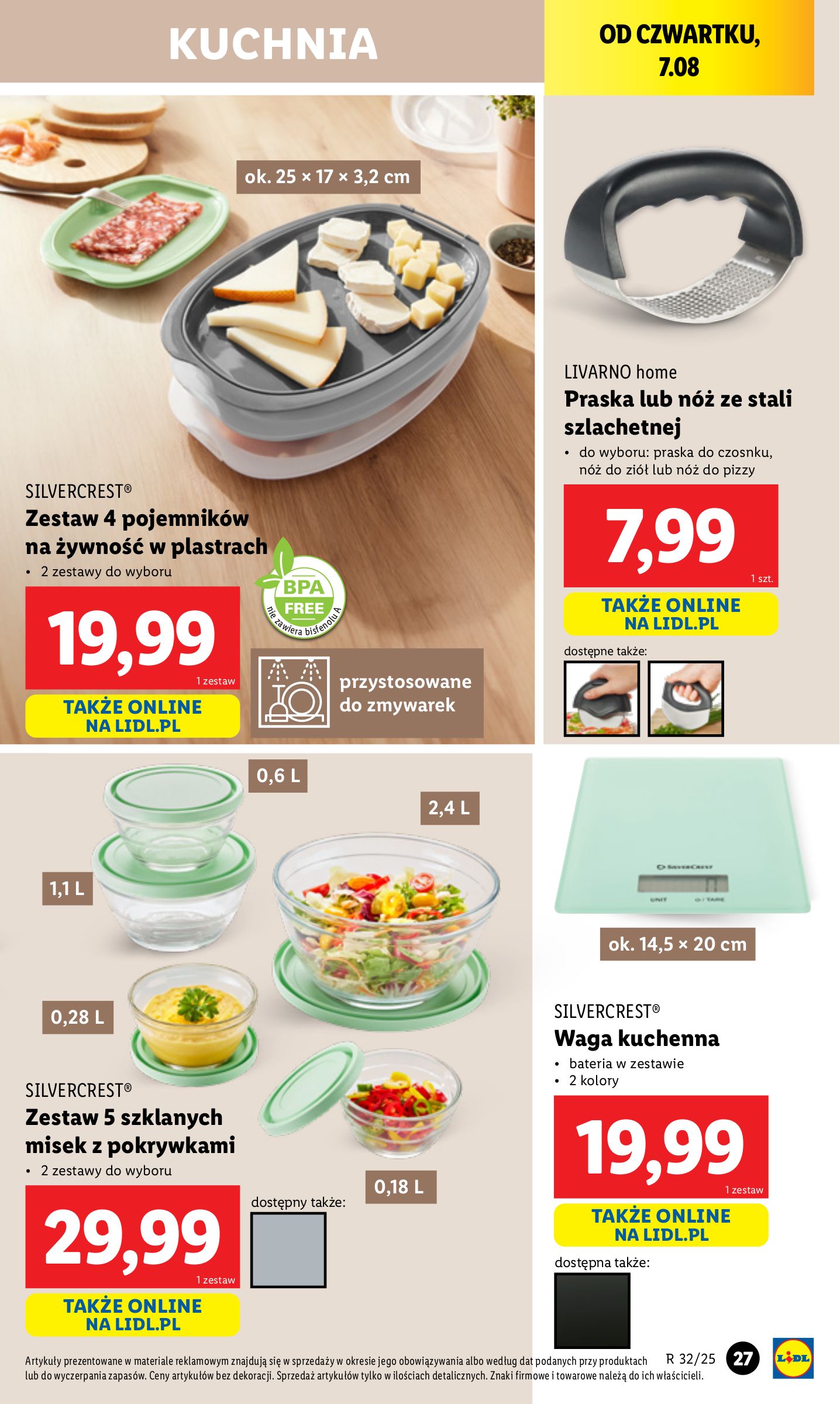 lidl - Gazetka Lidl - Katalog Okazji ważna od 04.08. - 09.08. - page: 31 lidl - Gazetka Lidl - Katalog Okazji ważna od 04.08. - 09.08. - page: 31