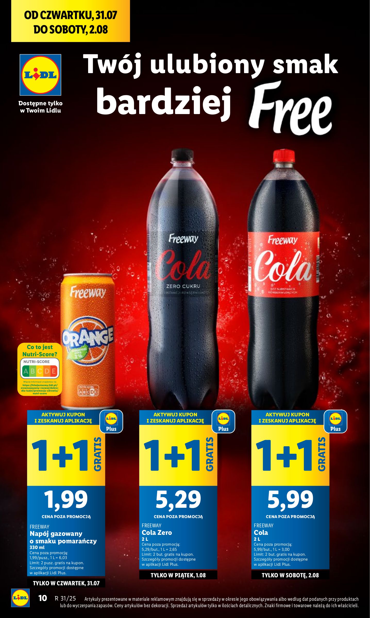lidl - Gazetka Lidl ważna od 31.07. - 02.08. - page: 10
