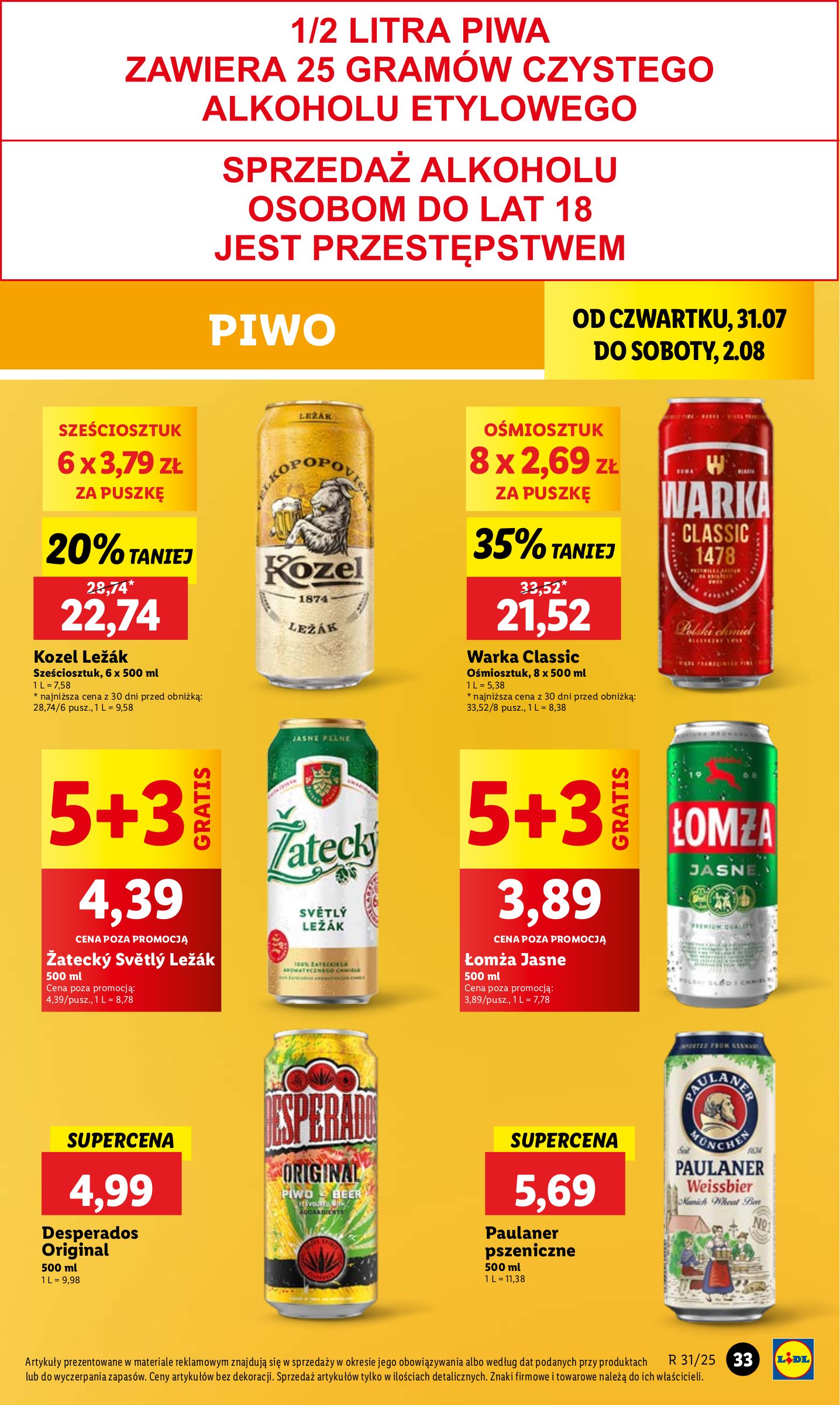 lidl - Gazetka Lidl ważna od 31.07. - 02.08. - page: 47