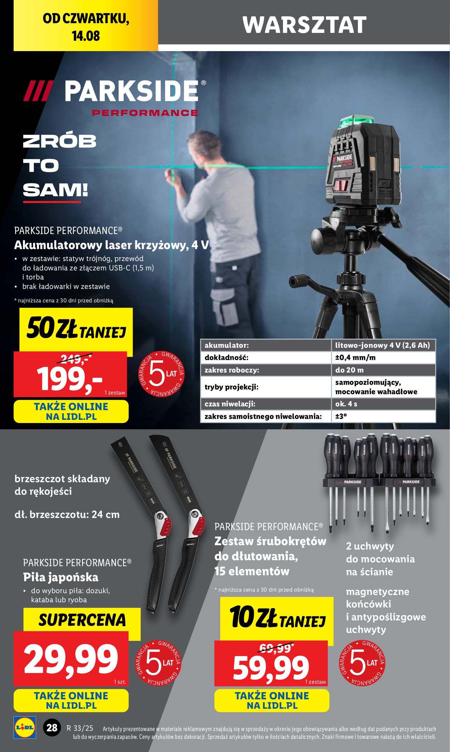 lidl - Gazetka Lidl - Katalog Okazji - ważna od 11.08. do 16.08. - page: 32