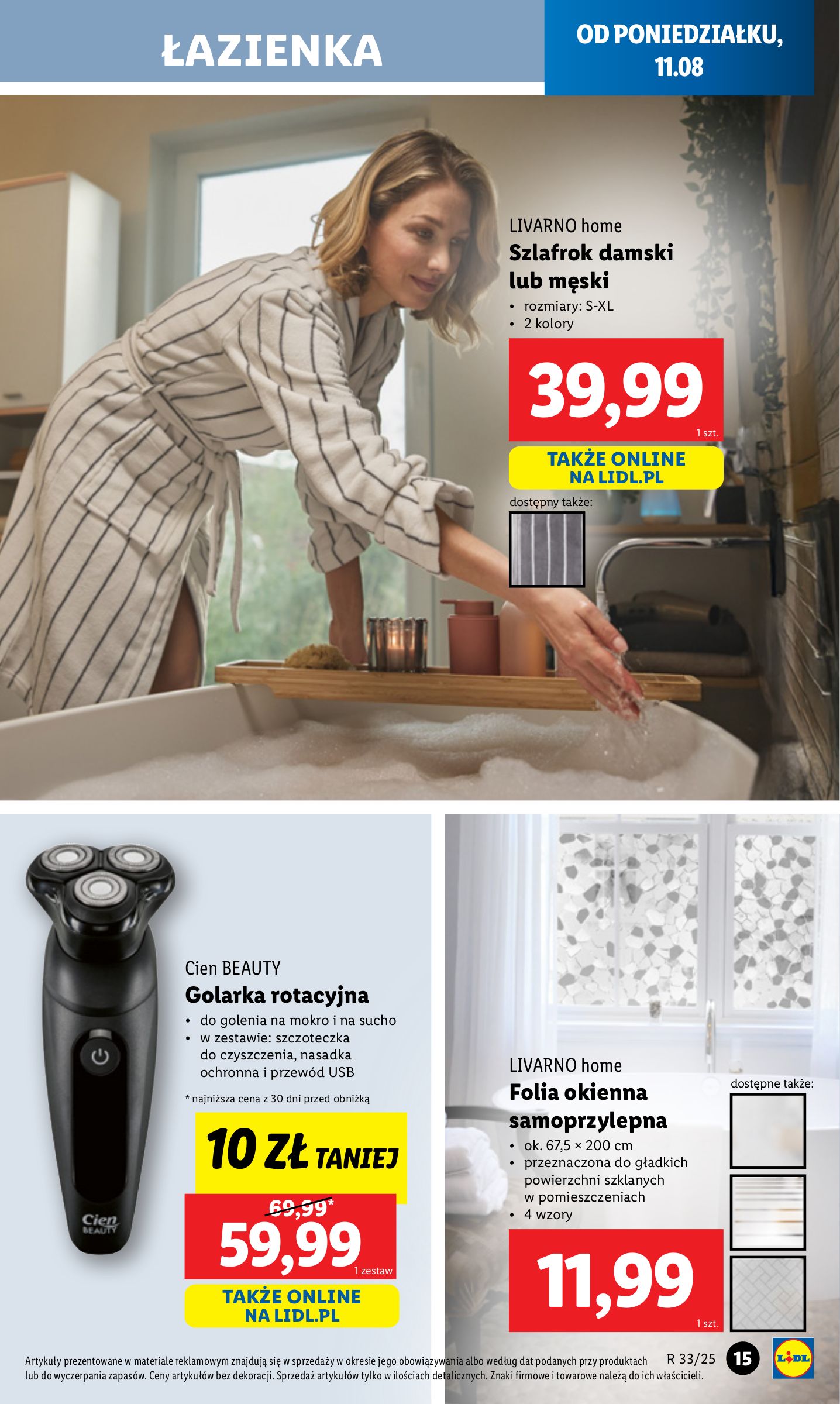 lidl - Gazetka Lidl - Katalog Okazji - ważna od 11.08. do 16.08. - page: 15