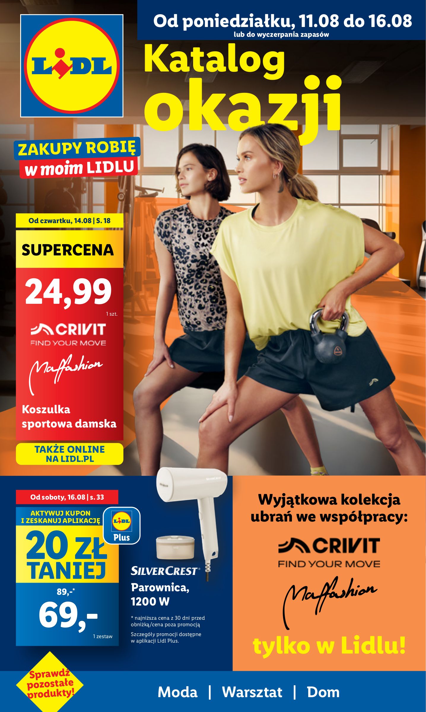 lidl - Gazetka Lidl - Katalog Okazji - ważna od 11.08. do 16.08.