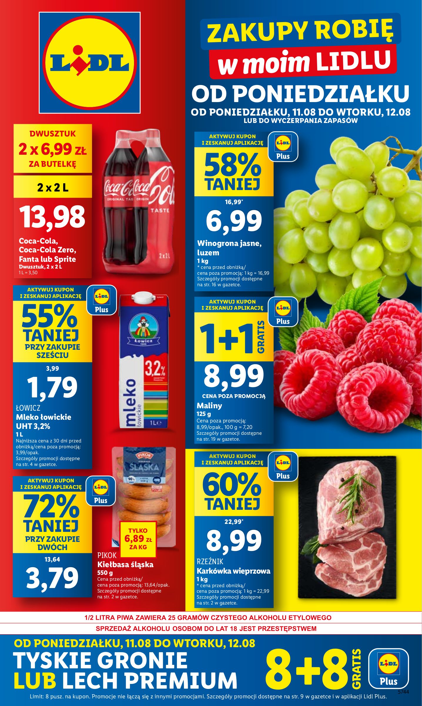 lidl - Gazetka Lidl - ważna od 11.08. do 12.08.