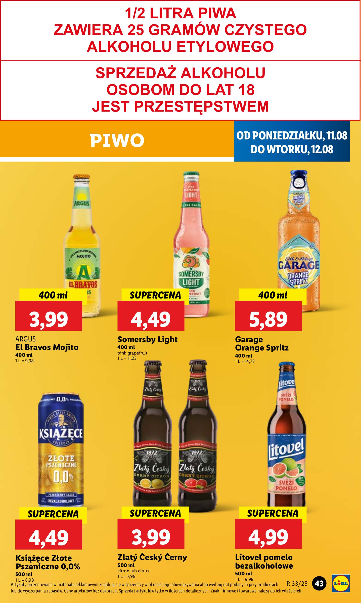 lidl - Gazetka Lidl - ważna od 11.08. do 12.08. - page: 47 lidl - Gazetka Lidl - ważna od 11.08. do 12.08. - page: 47