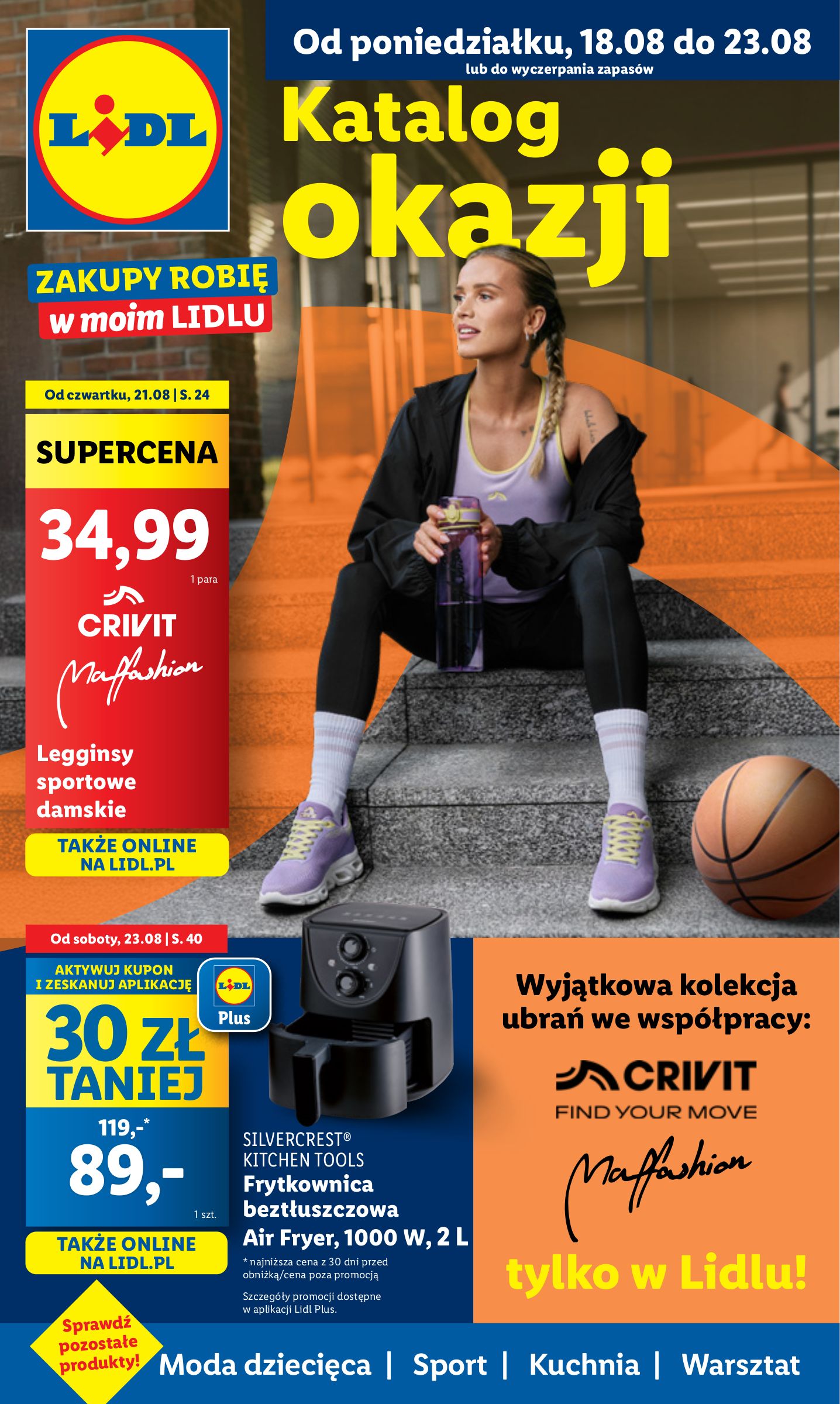 lidl - Gazetka Lidl - Katalog Okazji - ważna od 18.08. do 23.08.