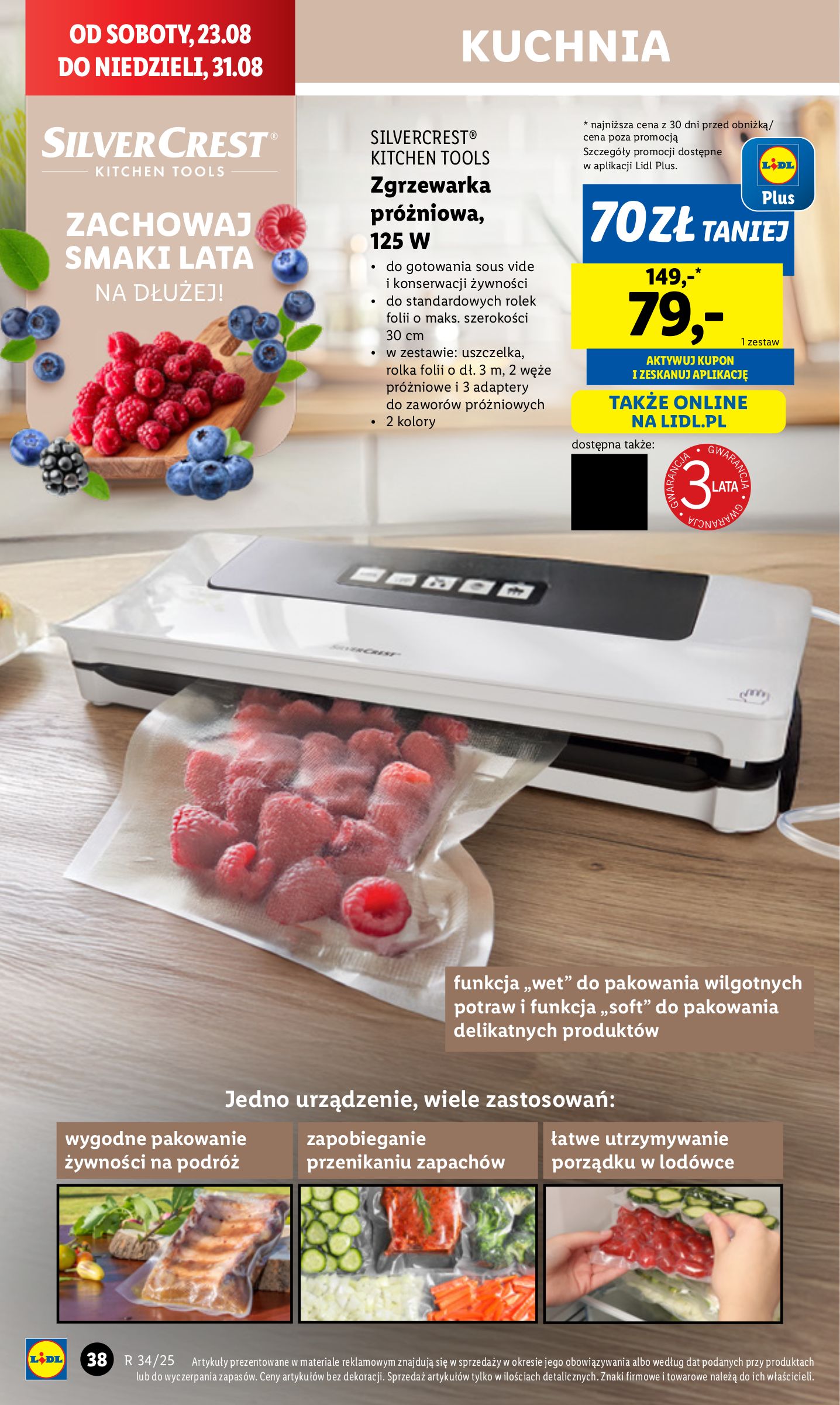 lidl - Gazetka Lidl - Katalog Okazji - ważna od 18.08. do 23.08. - page: 40 lidl - Gazetka Lidl - Katalog Okazji - ważna od 18.08. do 23.08. - page: 40