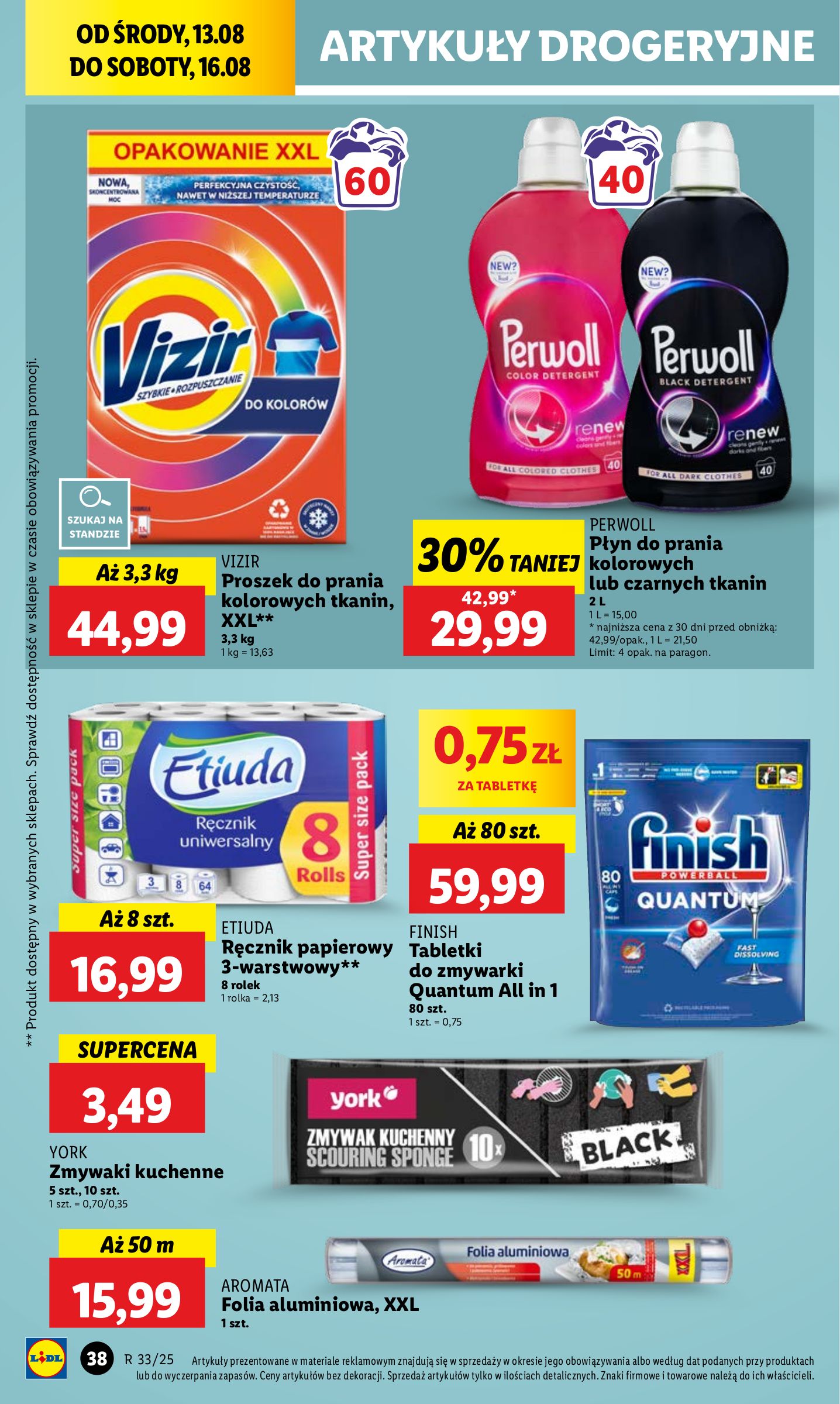 lidl - Gazetka Lidl - ważna od 13.08. do 16.08. - page: 46 lidl - Gazetka Lidl - ważna od 13.08. do 16.08. - page: 46