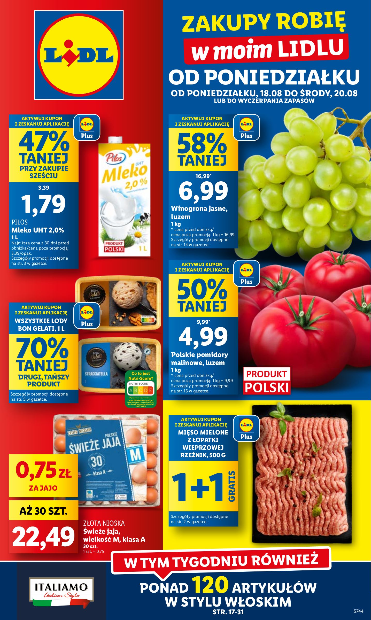 lidl - Gazetka Lidl - ważna od 18.08. do 20.08.