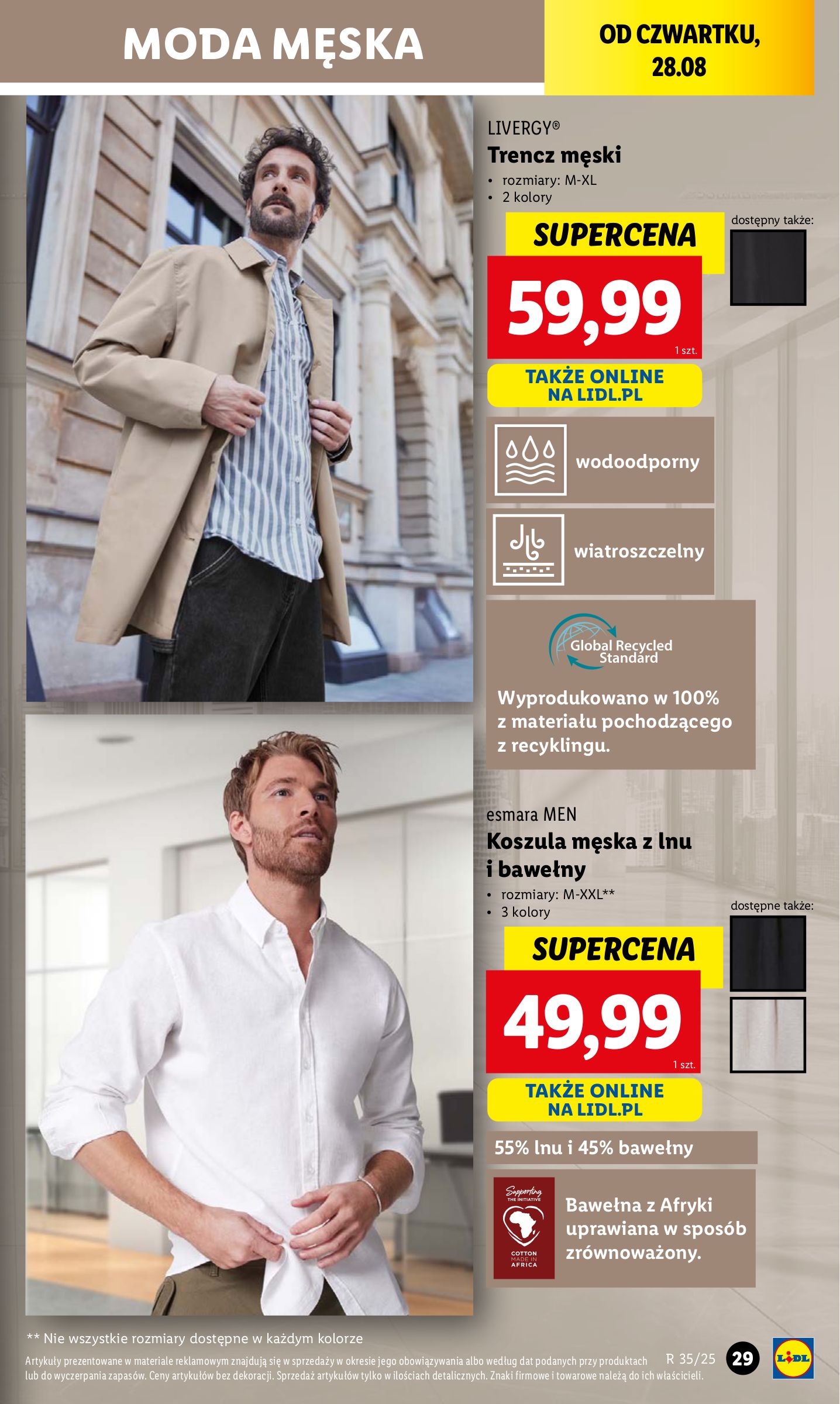 lidl - Gazetka Lidl - Katalog Okazji - ważna od 25.08. do 31.08. - page: 29 lidl - Gazetka Lidl - Katalog Okazji - ważna od 25.08. do 31.08. - page: 29