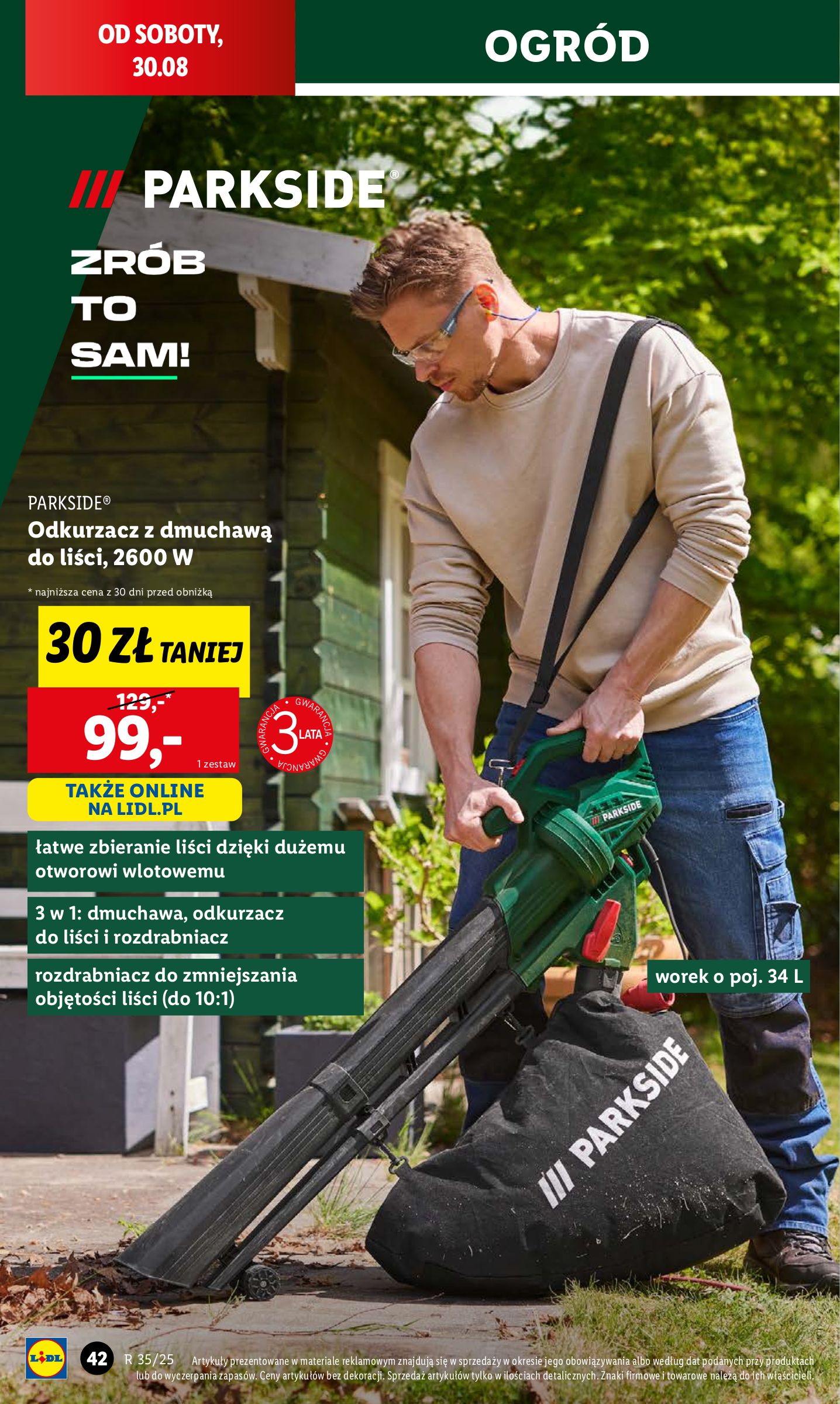lidl - Gazetka Lidl - Katalog Okazji - ważna od 25.08. do 31.08. - page: 42 lidl - Gazetka Lidl - Katalog Okazji - ważna od 25.08. do 31.08. - page: 42