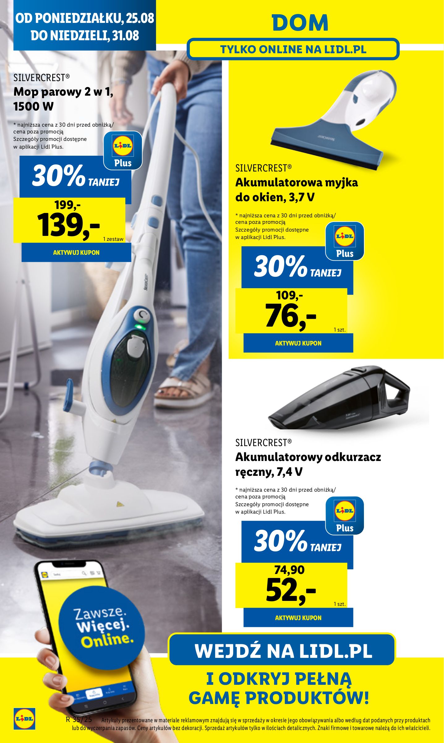 lidl - Gazetka Lidl - Katalog Okazji - ważna od 25.08. do 31.08. - page: 48 lidl - Gazetka Lidl - Katalog Okazji - ważna od 25.08. do 31.08. - page: 48