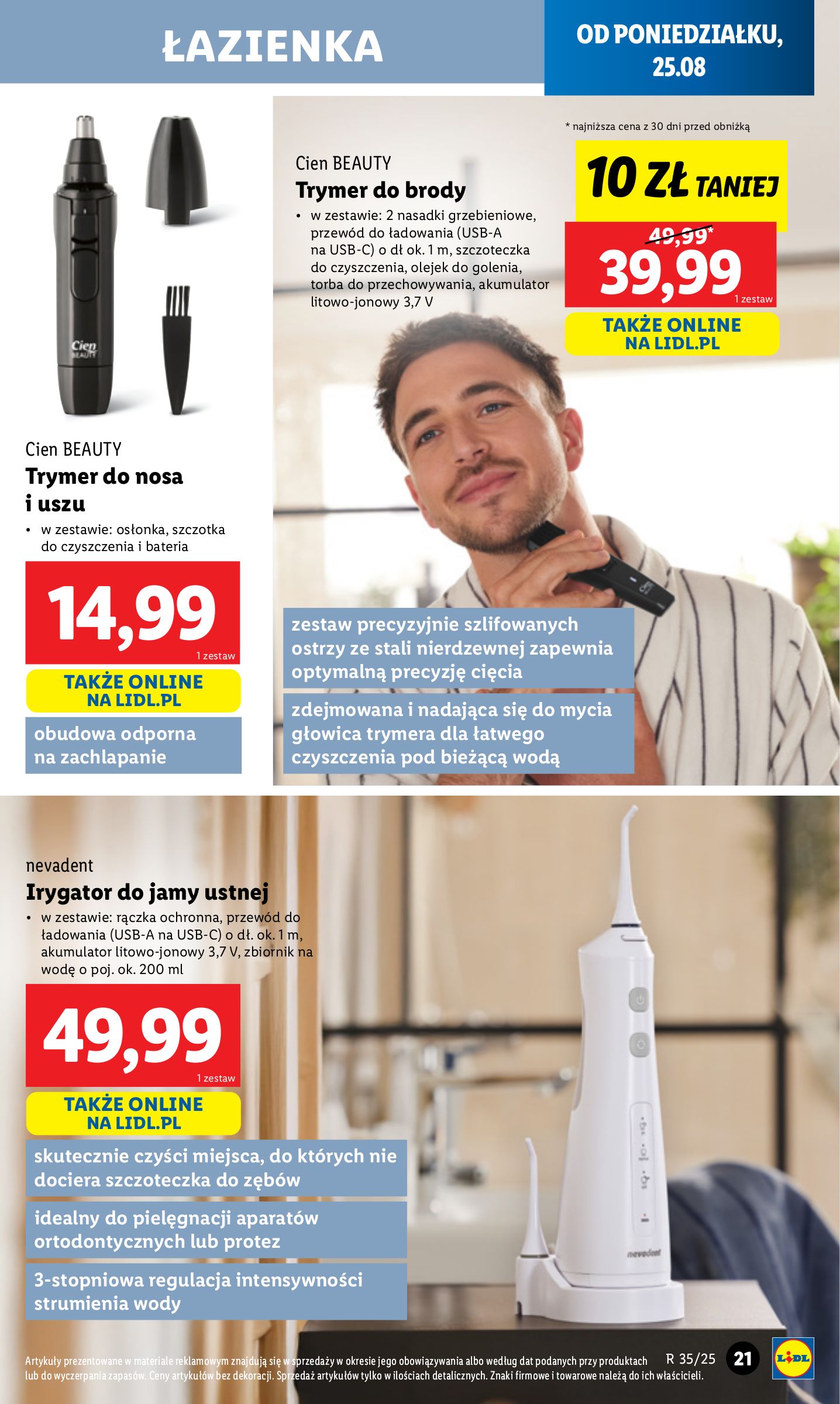 lidl - Gazetka Lidl - Katalog Okazji - ważna od 25.08. do 31.08. - page: 21 lidl - Gazetka Lidl - Katalog Okazji - ważna od 25.08. do 31.08. - page: 21