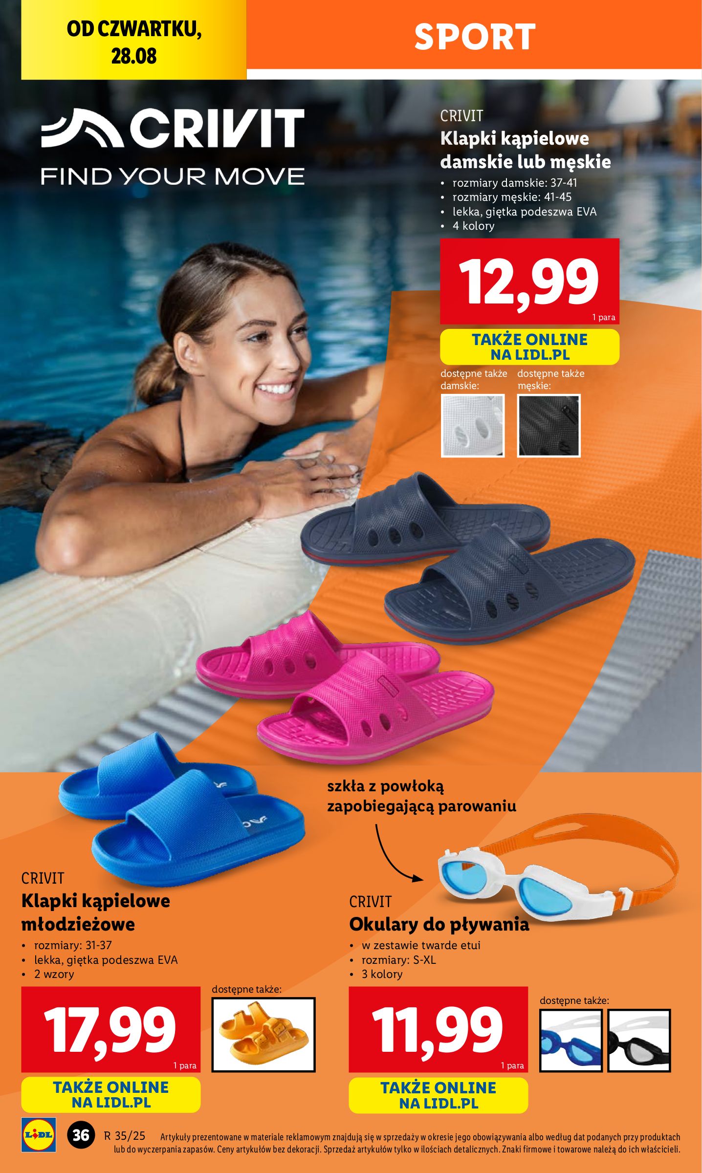 lidl - Gazetka Lidl - Katalog Okazji - ważna od 25.08. do 31.08. - page: 36 lidl - Gazetka Lidl - Katalog Okazji - ważna od 25.08. do 31.08. - page: 36