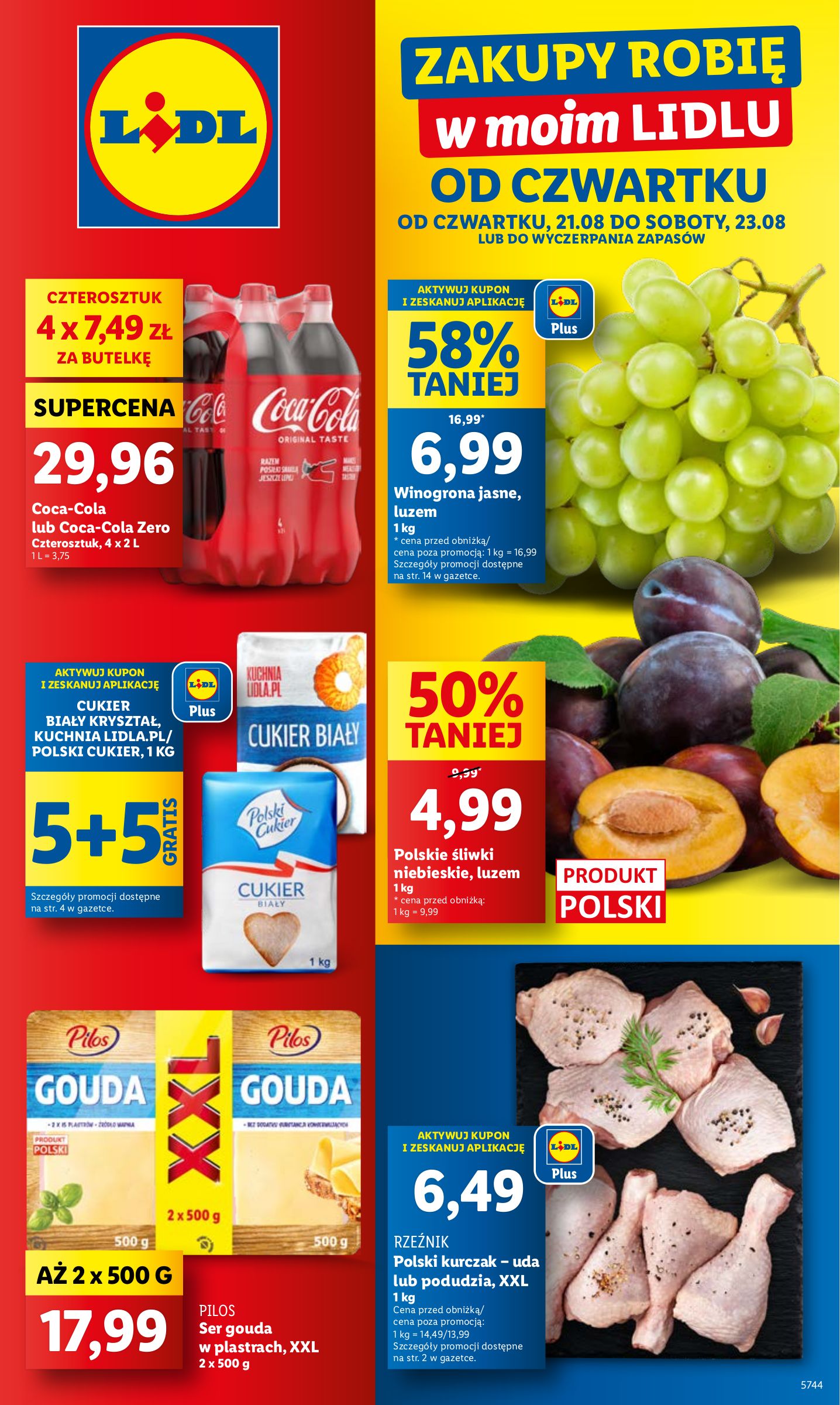 lidl - Gazetka Lidl - ważna od 21.08. do 23.08.