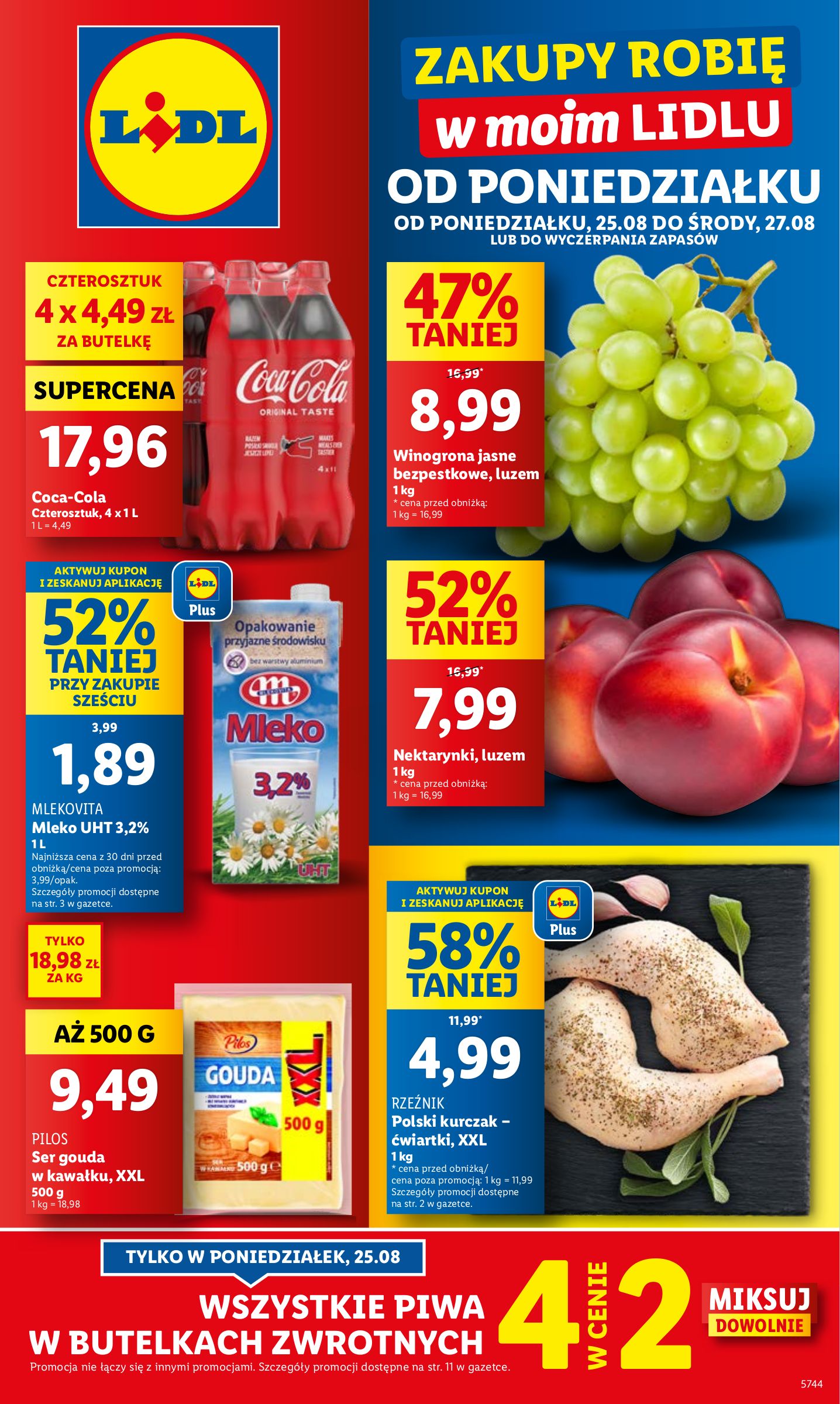 lidl - Gazetka Lidl - ważna od 25.08. do 27.08.