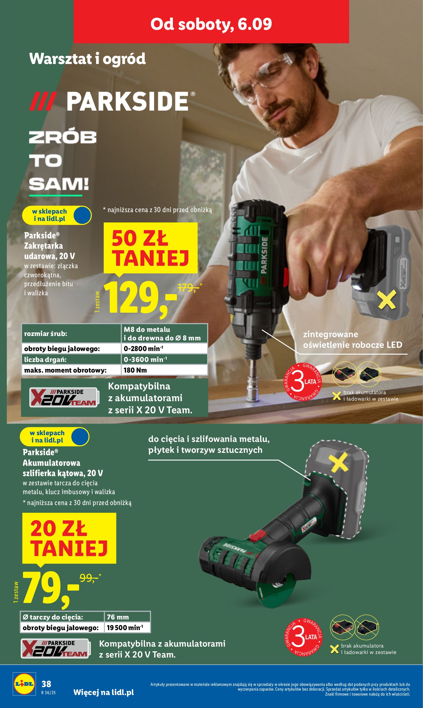 lidl - Gazetka Lidl - Katalog Okazji - ważna od 01.09. do 06.09. - page: 40 lidl - Gazetka Lidl - Katalog Okazji - ważna od 01.09. do 06.09. - page: 40