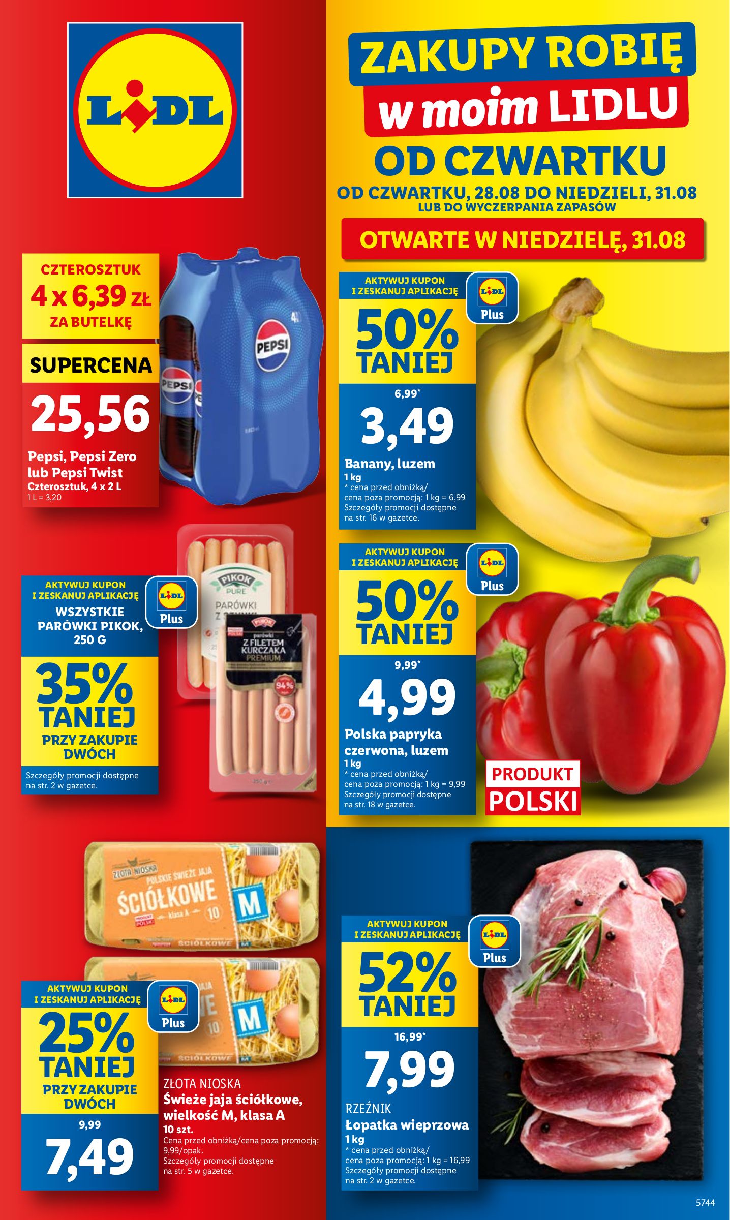 lidl - Gazetka Lidl - ważna od 28.08. do 31.08.