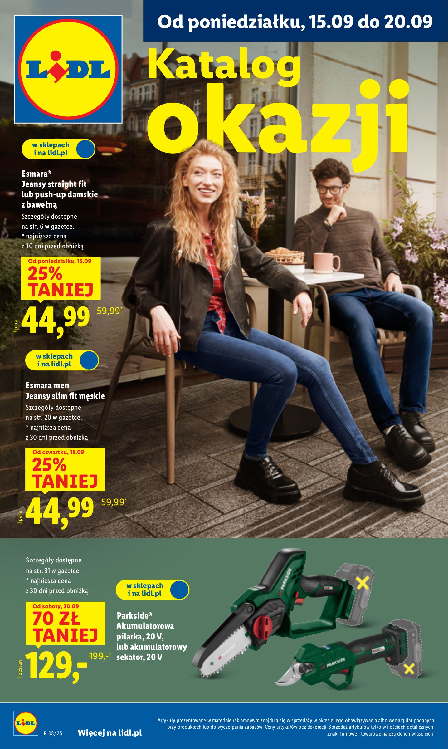 lidl - Gazetka Lidl - Katalog Okazji - ważna od 15.09. do 20.09.