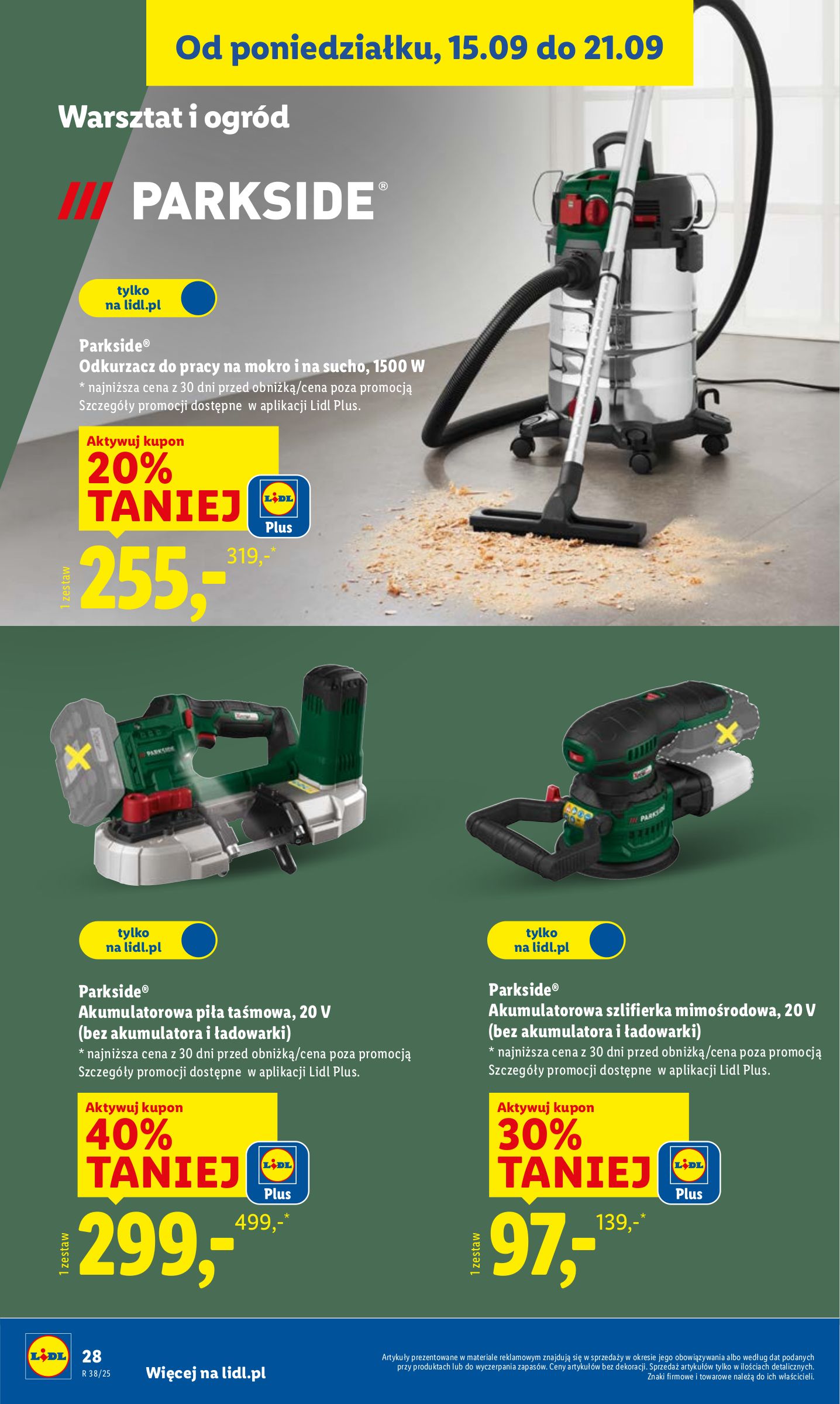 lidl - Gazetka Lidl - Katalog Okazji - ważna od 15.09. do 20.09. - page: 38 lidl - Gazetka Lidl - Katalog Okazji - ważna od 15.09. do 20.09. - page: 38