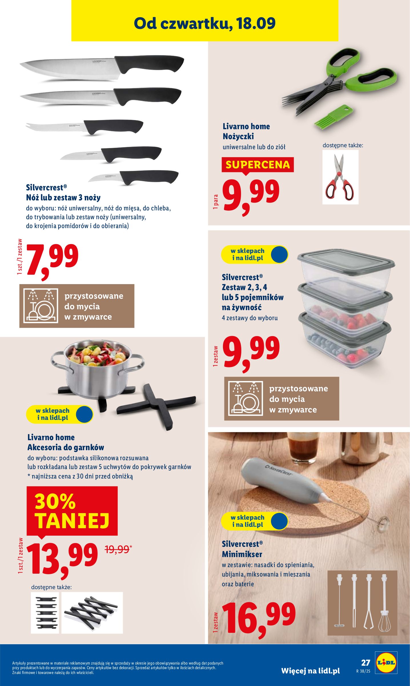 lidl - Gazetka Lidl - Katalog Okazji - ważna od 15.09. do 20.09. - page: 33 lidl - Gazetka Lidl - Katalog Okazji - ważna od 15.09. do 20.09. - page: 33