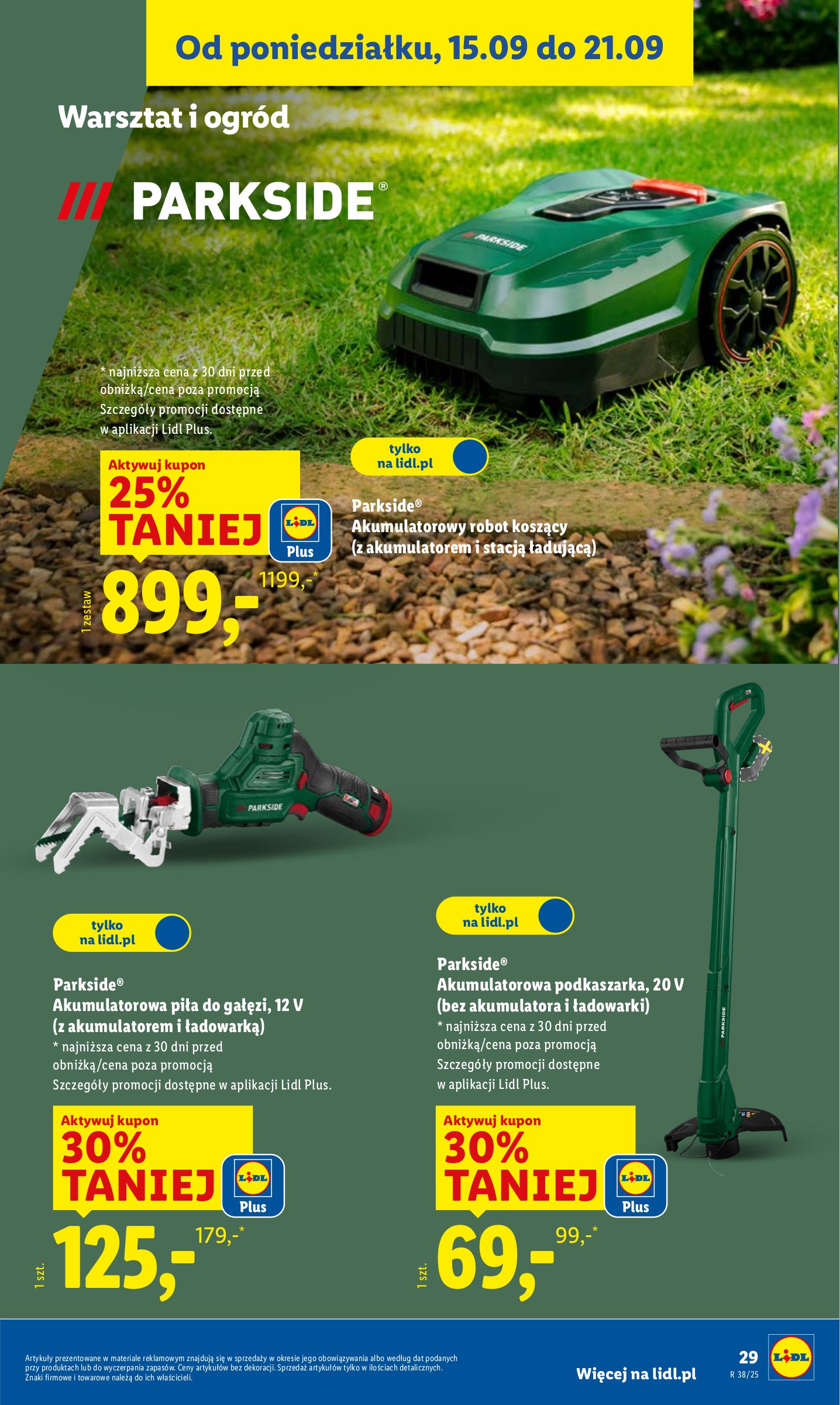 lidl - Gazetka Lidl - Katalog Okazji - ważna od 15.09. do 20.09. - page: 39 lidl - Gazetka Lidl - Katalog Okazji - ważna od 15.09. do 20.09. - page: 39