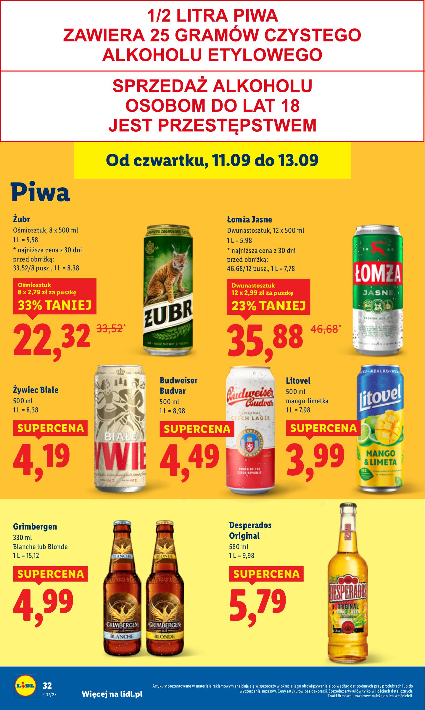 lidl - Gazetka Lidl - ważna od 11.09. do 13.09. - page: 36