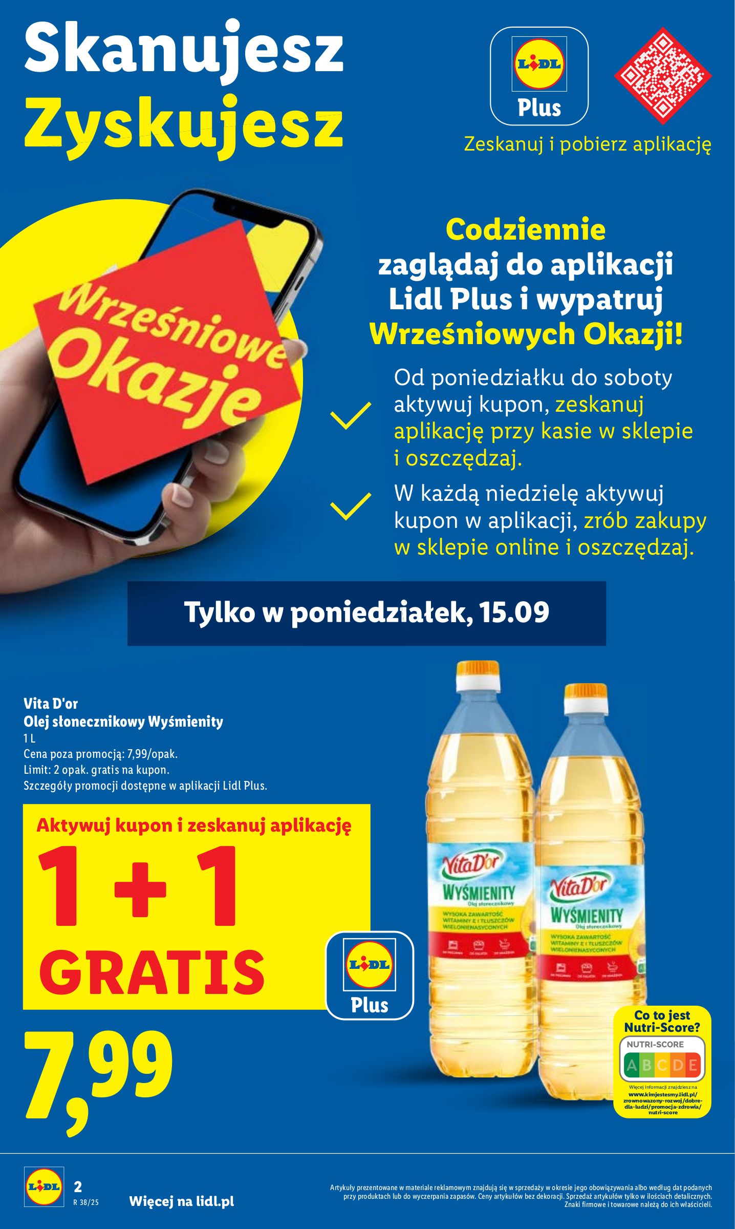 lidl - Gazetka Lidl - ważna od 15.09. do 17.09. - page: 2 lidl - Gazetka Lidl - ważna od 15.09. do 17.09. - page: 2