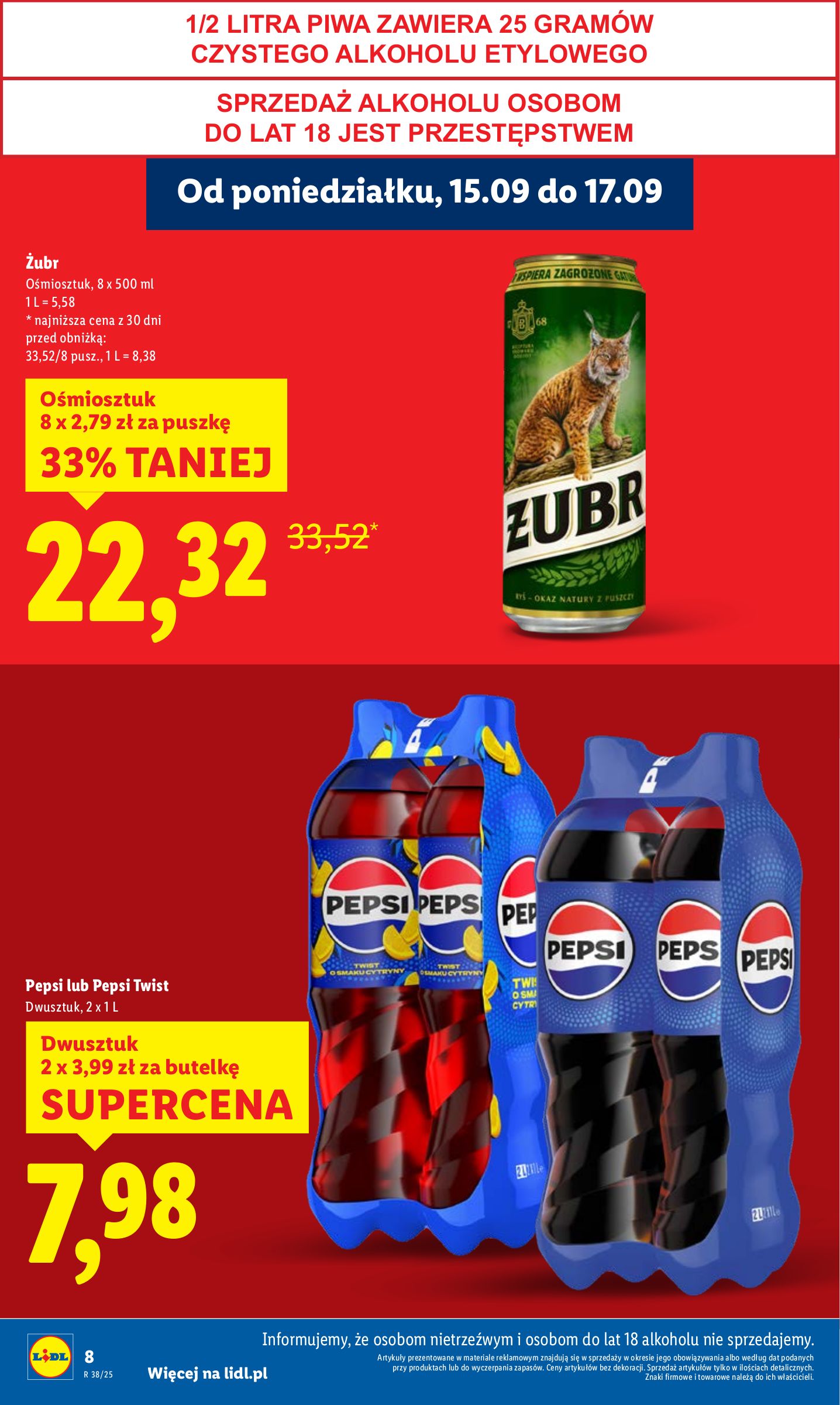 lidl - Gazetka Lidl - ważna od 15.09. do 17.09. - page: 8 lidl - Gazetka Lidl - ważna od 15.09. do 17.09. - page: 8