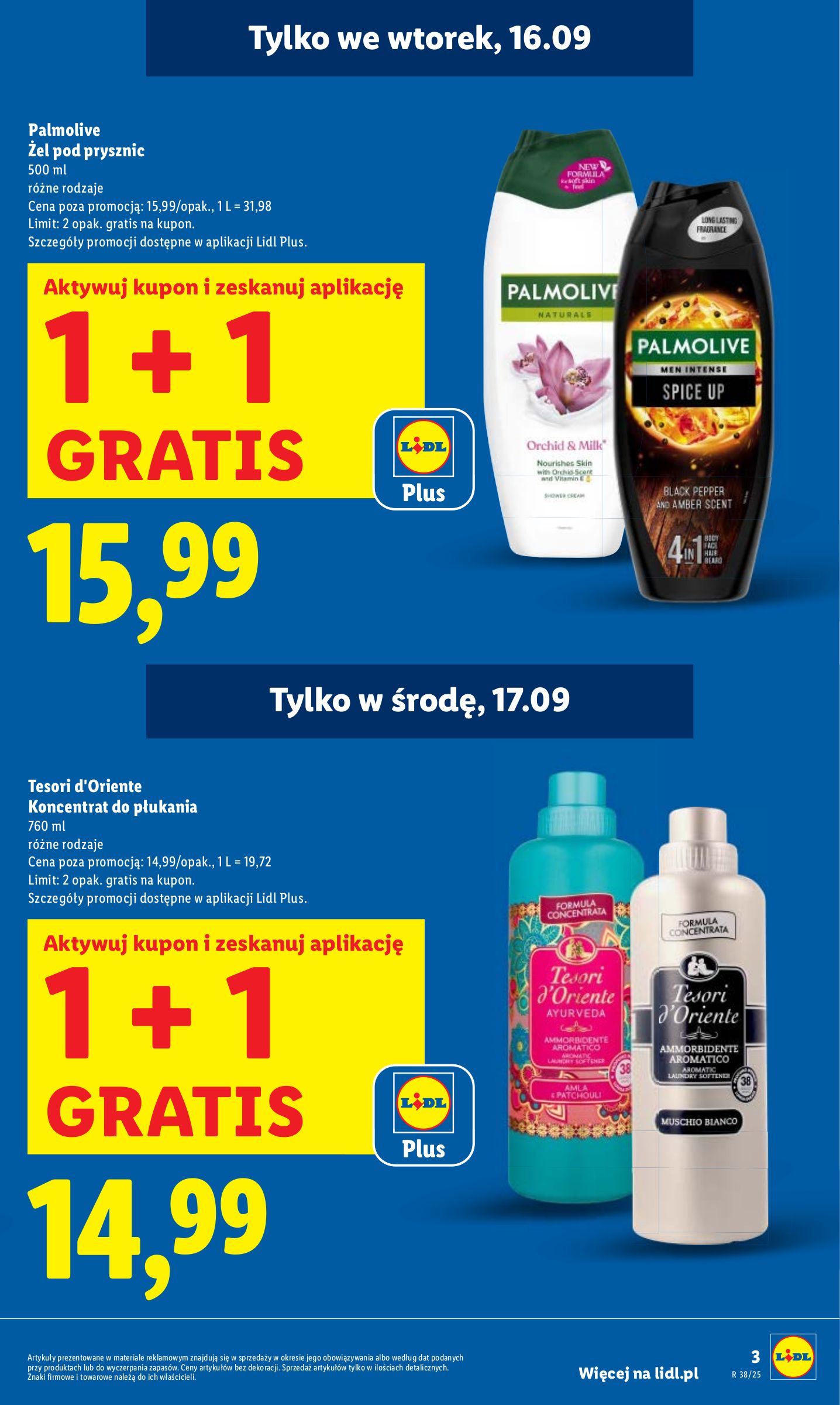 lidl - Gazetka Lidl - ważna od 15.09. do 17.09. - page: 3 lidl - Gazetka Lidl - ważna od 15.09. do 17.09. - page: 3