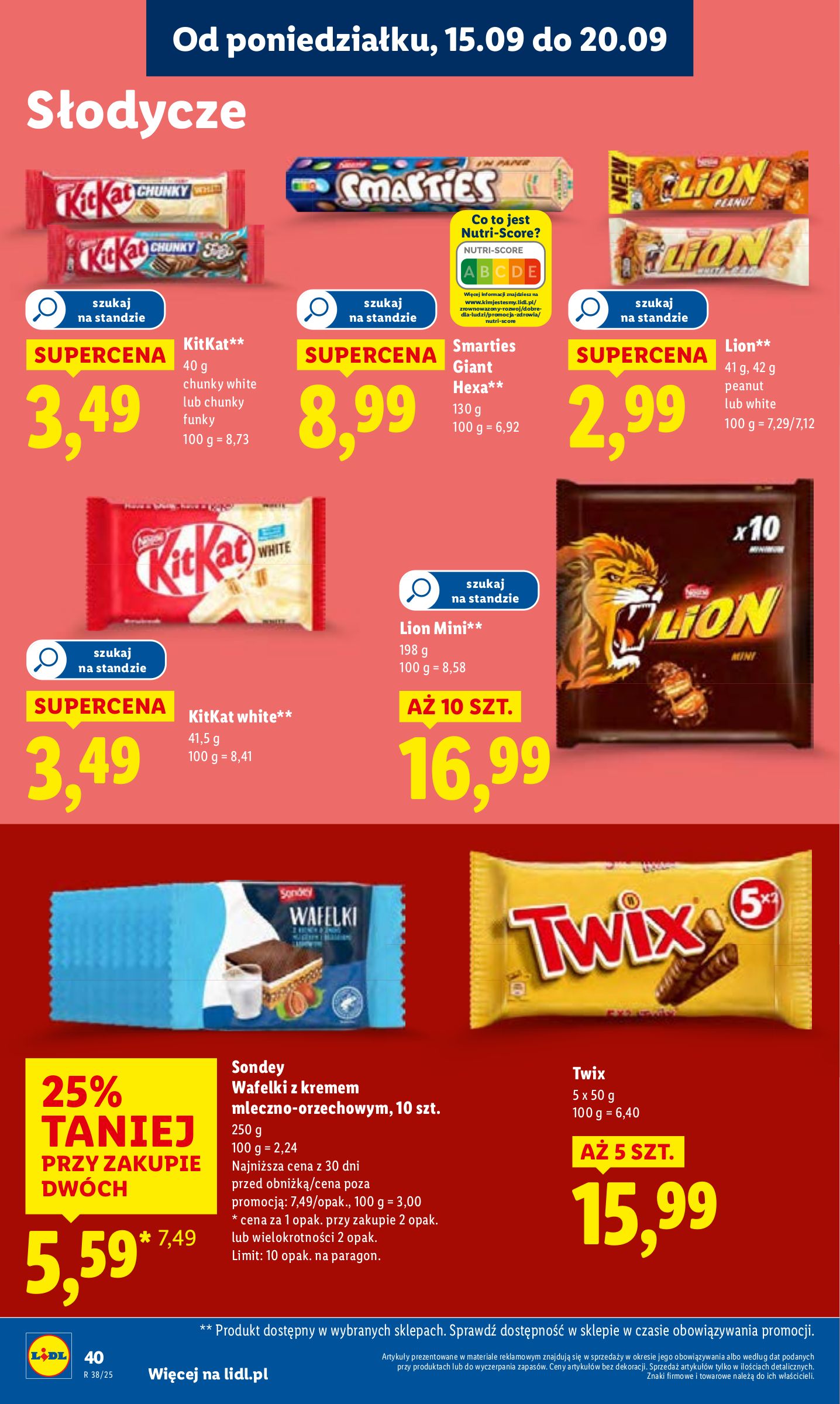 lidl - Gazetka Lidl - ważna od 15.09. do 17.09. - page: 46 lidl - Gazetka Lidl - ważna od 15.09. do 17.09. - page: 46