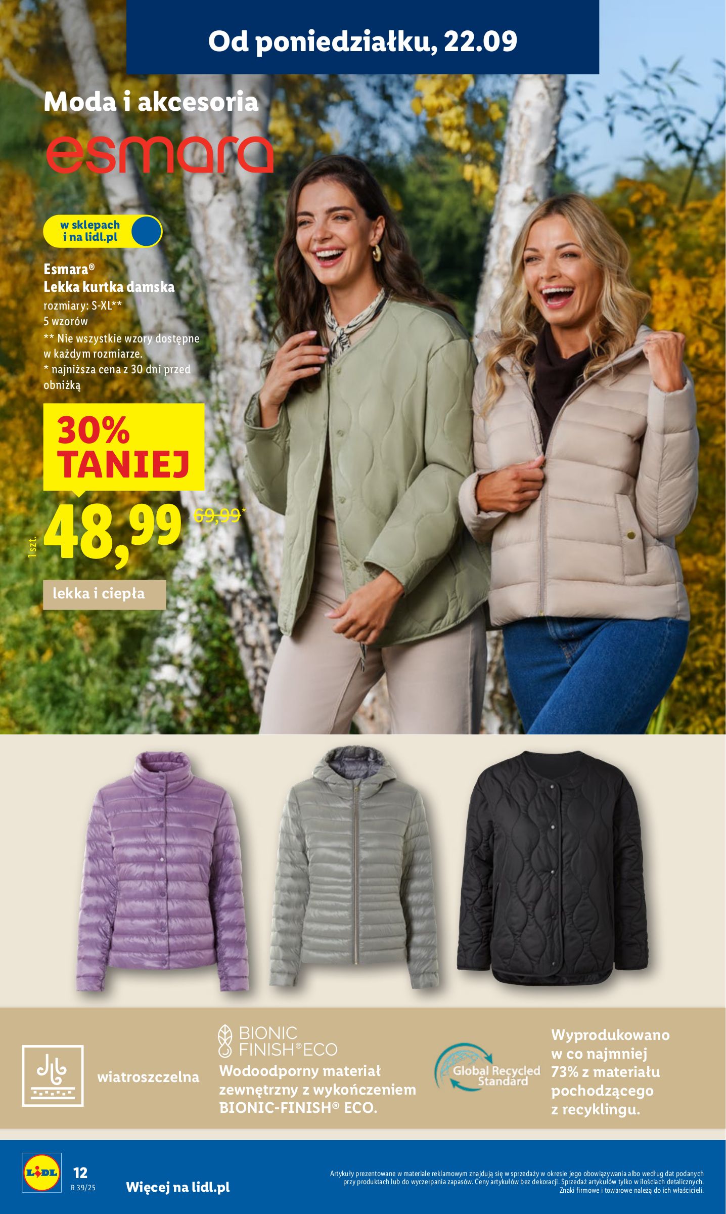 lidl - Gazetka Lidl - Katalog Okazji - ważna od 22.09. do 27.09. - page: 12 lidl - Gazetka Lidl - Katalog Okazji - ważna od 22.09. do 27.09. - page: 12