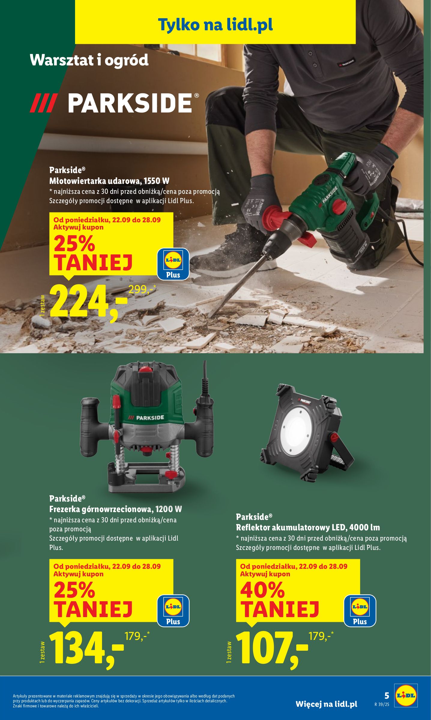 lidl - Gazetka Lidl - Katalog Okazji - ważna od 22.09. do 27.09. - page: 5 lidl - Gazetka Lidl - Katalog Okazji - ważna od 22.09. do 27.09. - page: 5