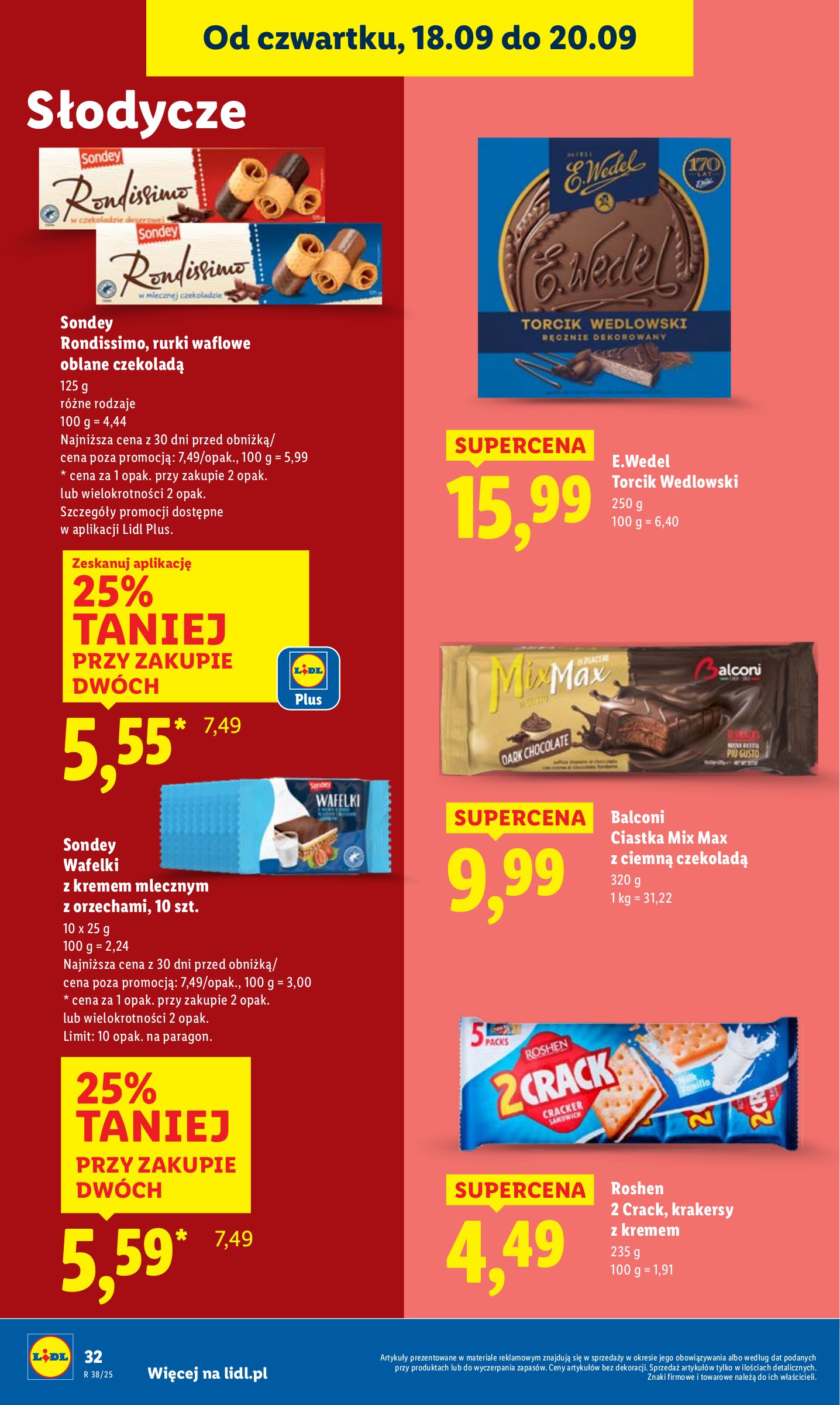 lidl - Gazetka Lidl - ważna od 18.09. do 20.09. - page: 38