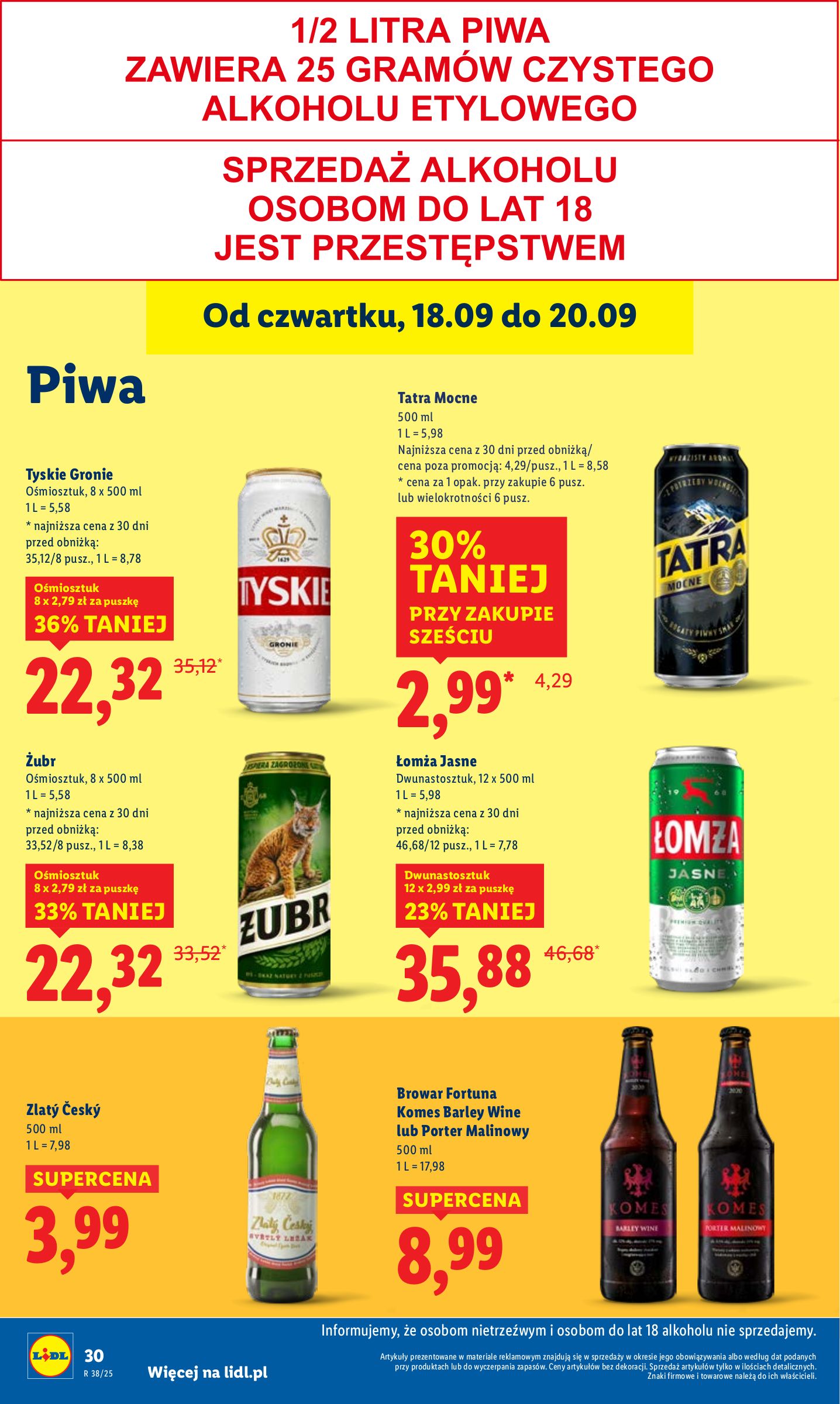 lidl - Gazetka Lidl - ważna od 18.09. do 20.09. - page: 36