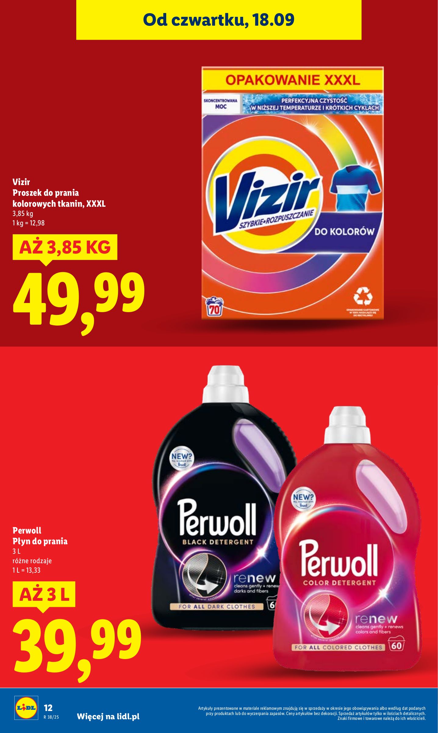 lidl - Gazetka Lidl - ważna od 18.09. do 20.09. - page: 12
