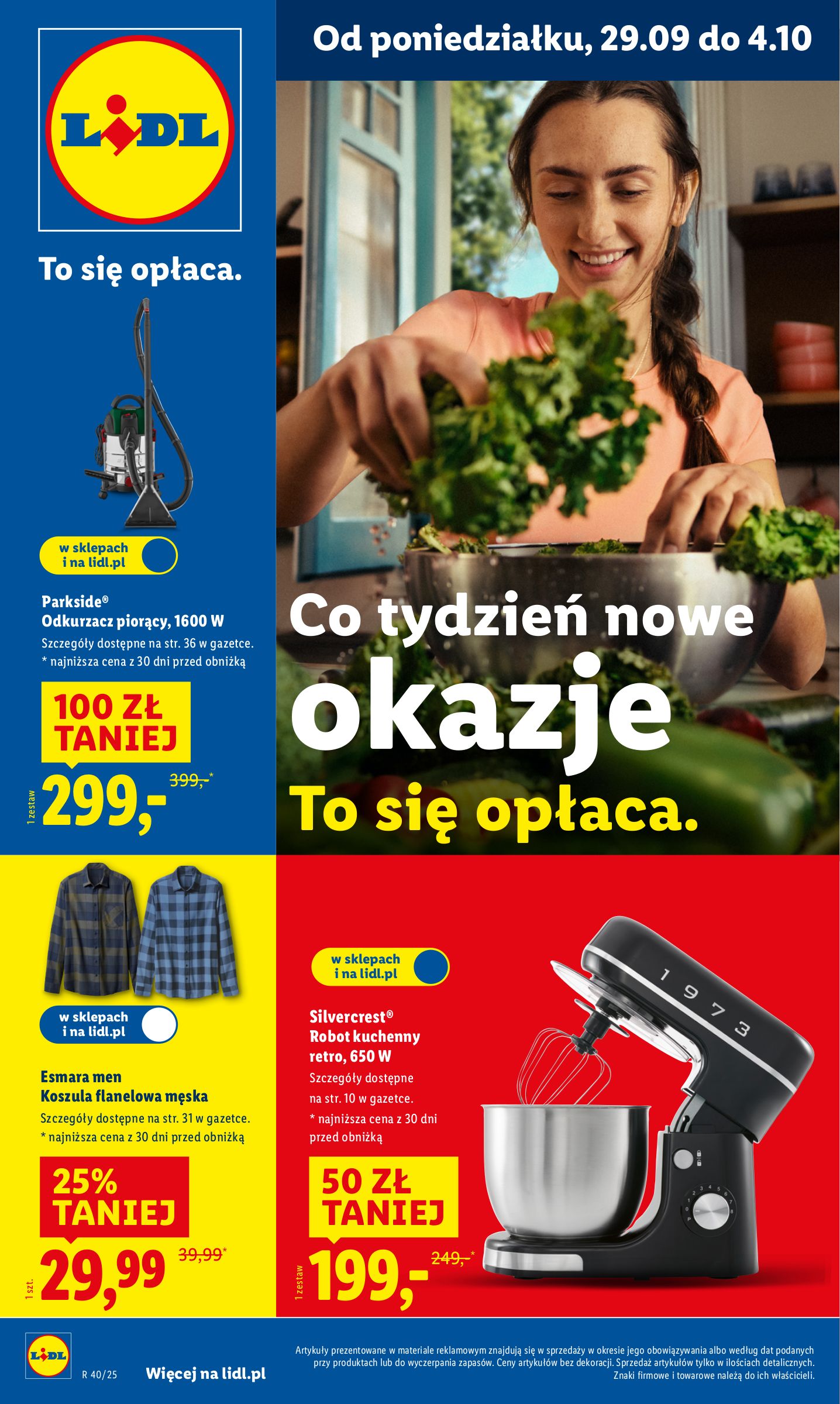 lidl - Gazetka Lidl - Katalog Okazji - ważna od 29.09. do 04.10.