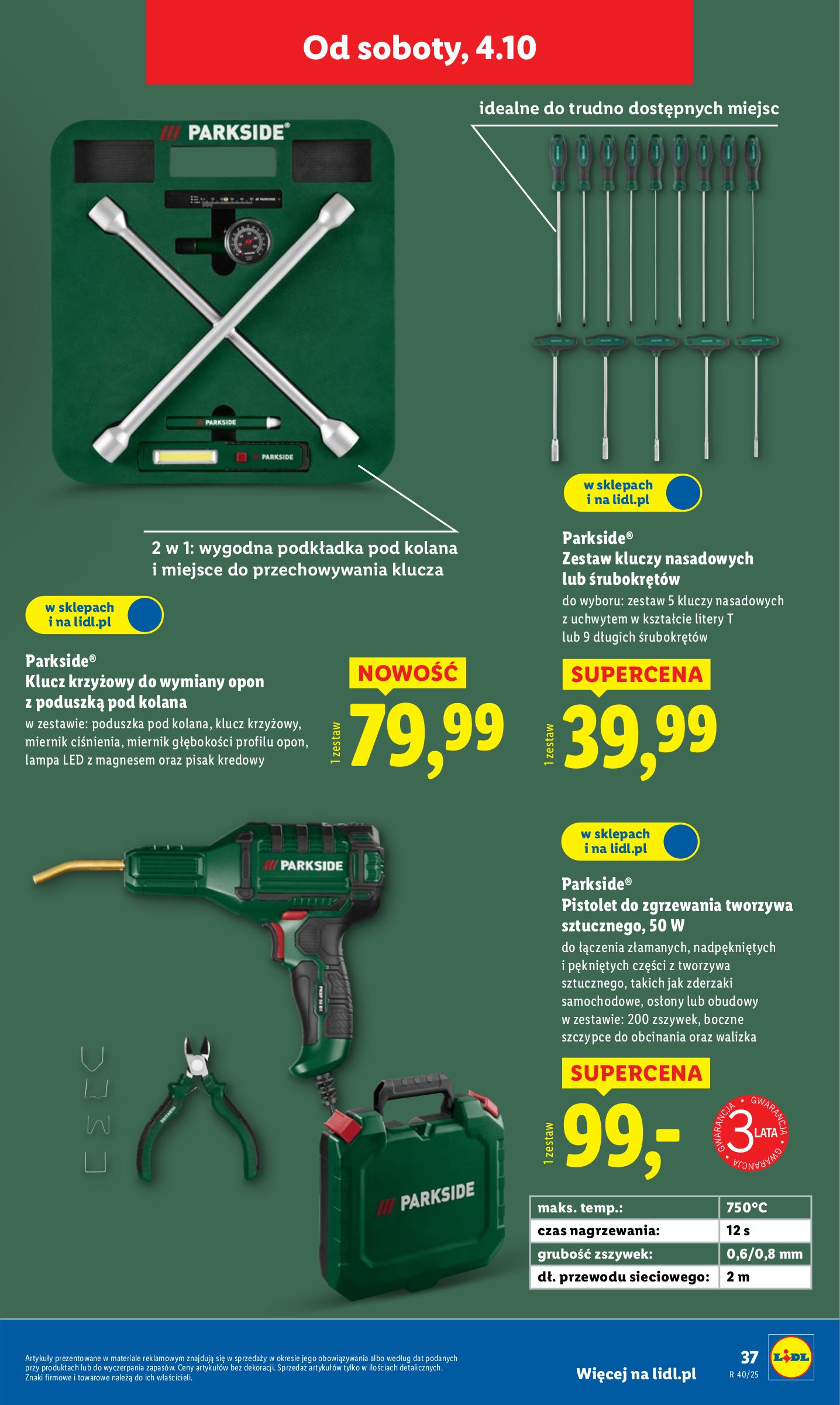 lidl - Gazetka Lidl - Katalog Okazji - ważna od 29.09. do 04.10. - page: 43
