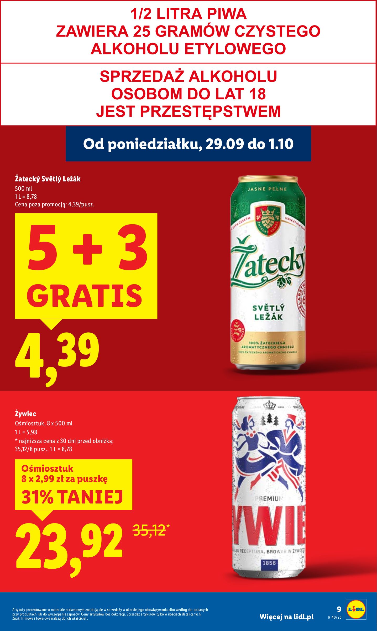 lidl - Gazetka Lidl - ważna od 29.09. do 01.10. - page: 9